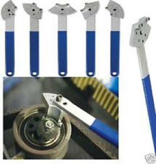 Engine Timing Belt Tensioning Adjuster Pulley Wrench Repair Tool Fit for VW Audi