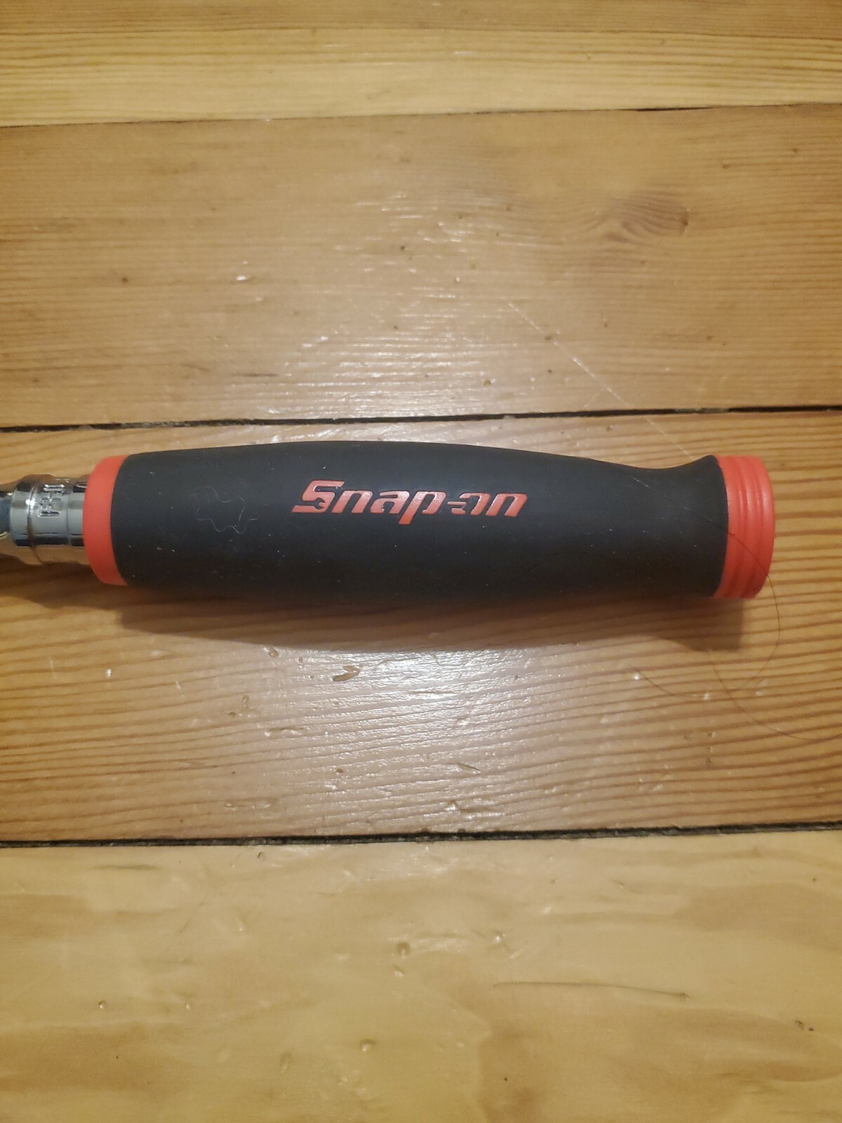 *NEW* Snap On FHLF80A 3/8″ Flex Head Soft Grip RED Handle Ratchet FREE PRIORITY