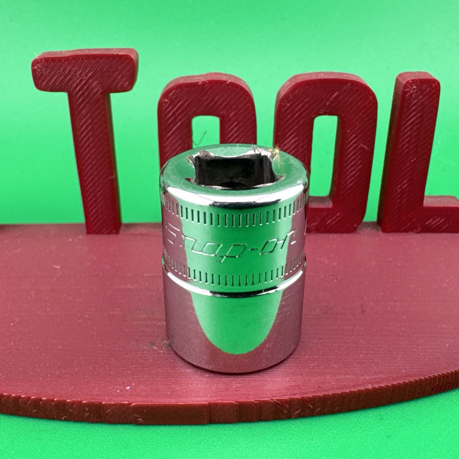 Snap On FSM141 3/8″ Drive 6-Point Metric 14mm Shallow Chrome Socket 4