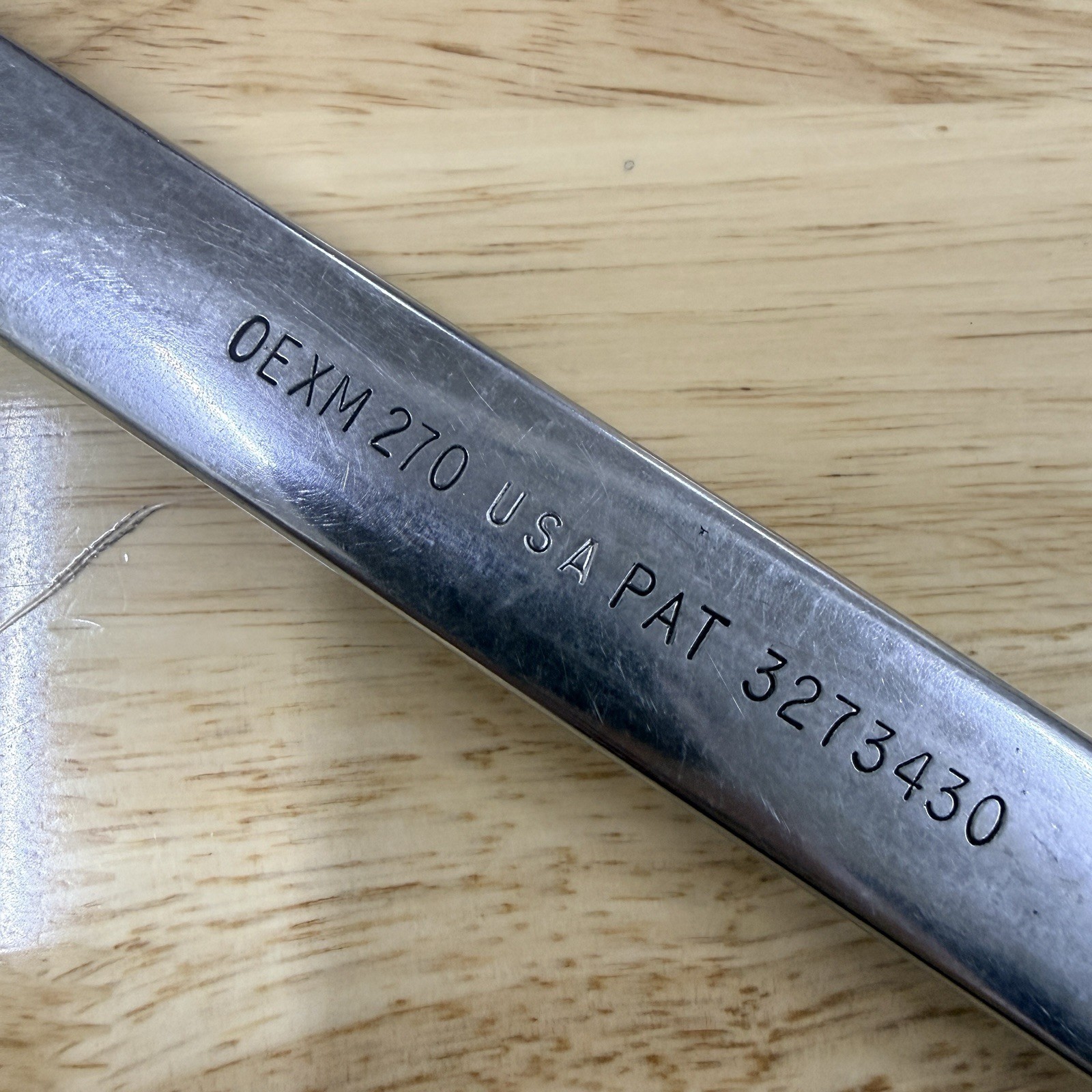 Snap-On OEXM270 27mm Wrench 12 Point Box End Metric Combination – Made In USA