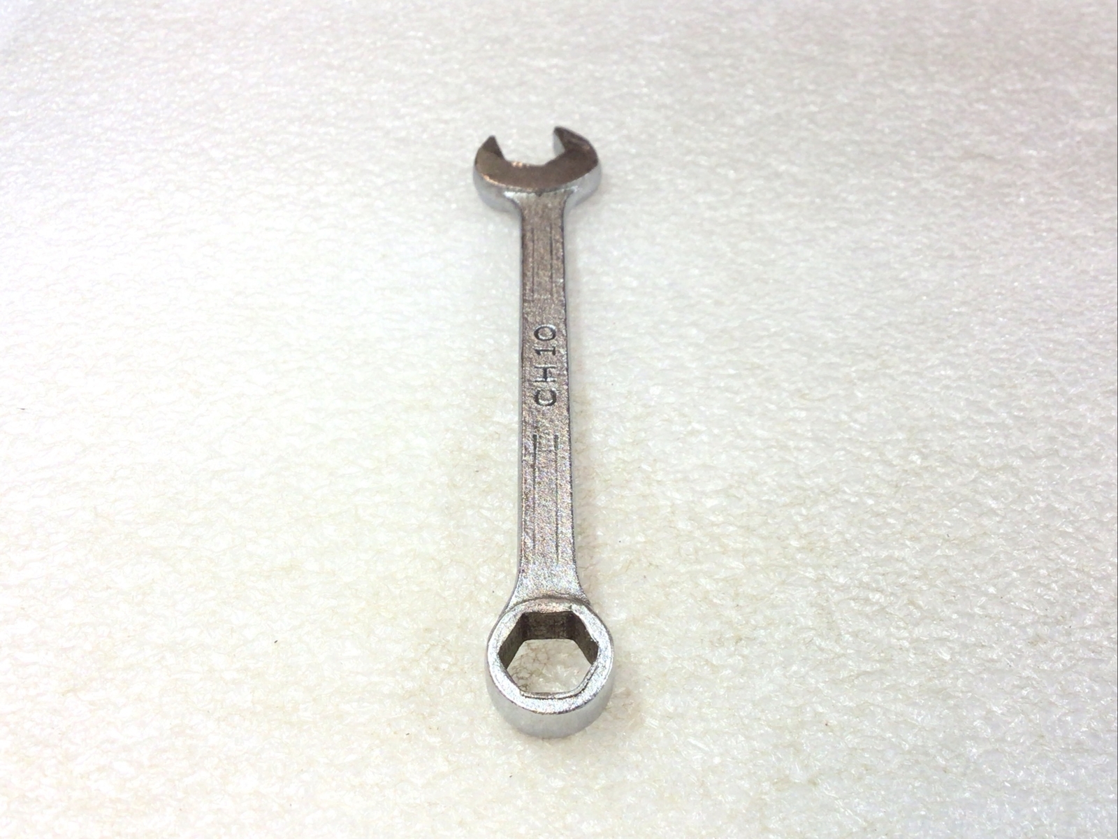 MAC TOOLS#CH10 – 5/16”, SAE, 6 PT., CHROME, SHORT, COMBO. WRENCH (Sabina Ohio)