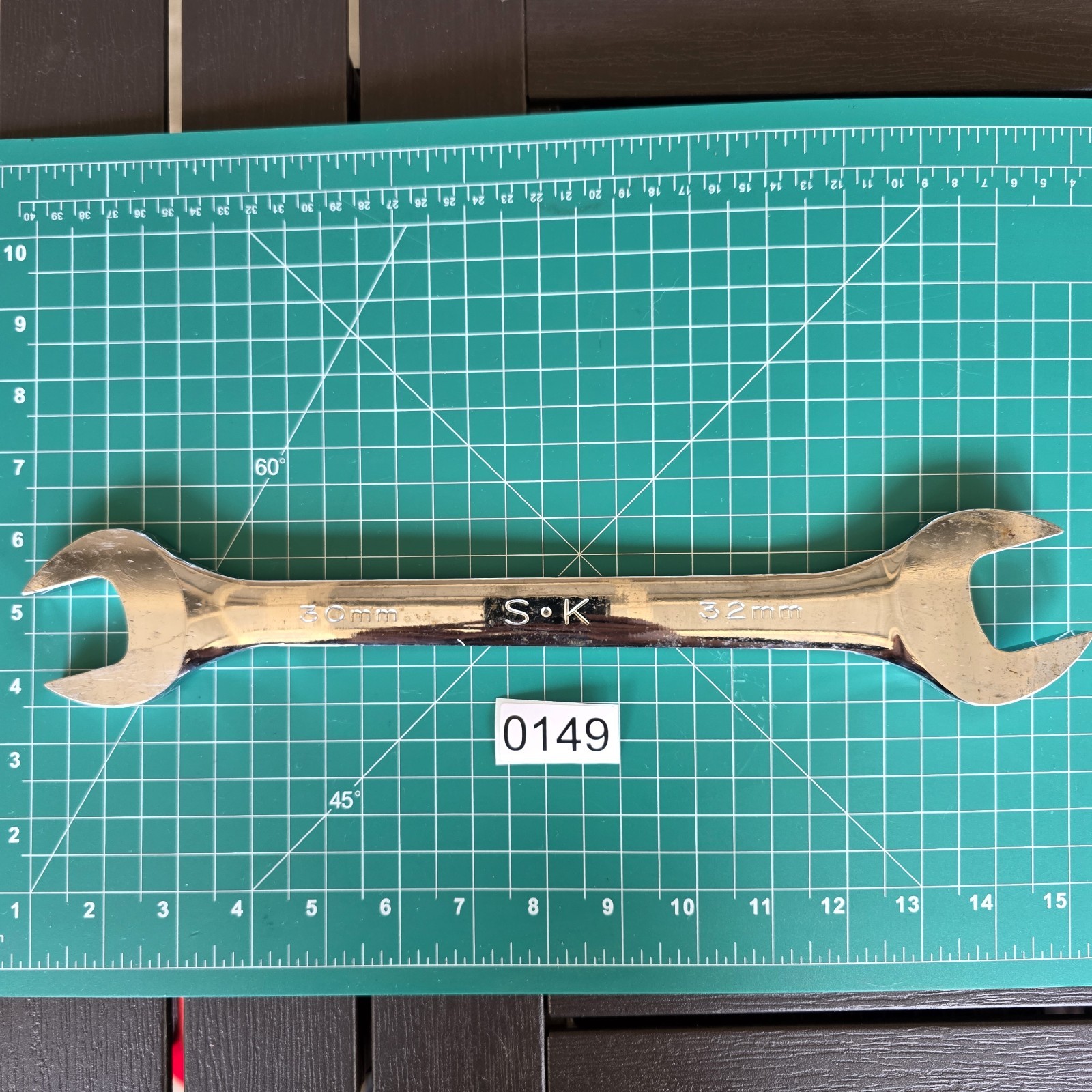 S-K Pro Tools 30mm-32mm Double Open-End Wrench #86530