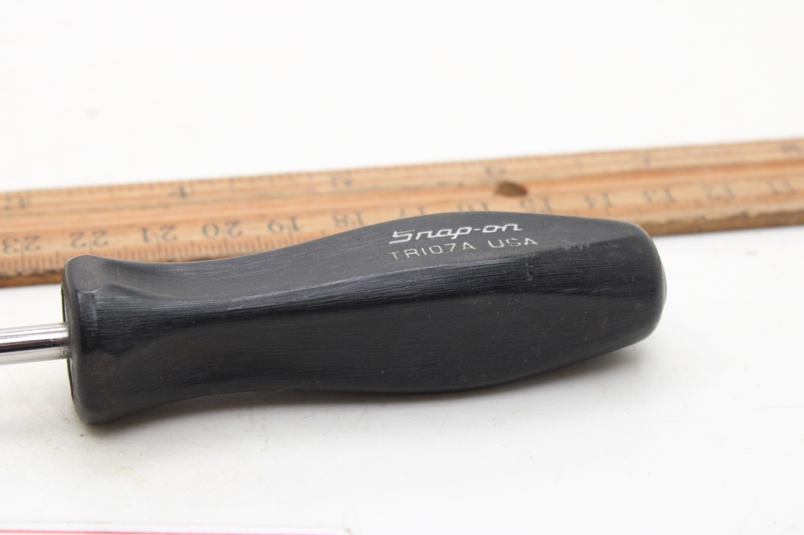 Snap-On Tools TR107A Tire Valve Core Removal Tool Black Hard Handle USA