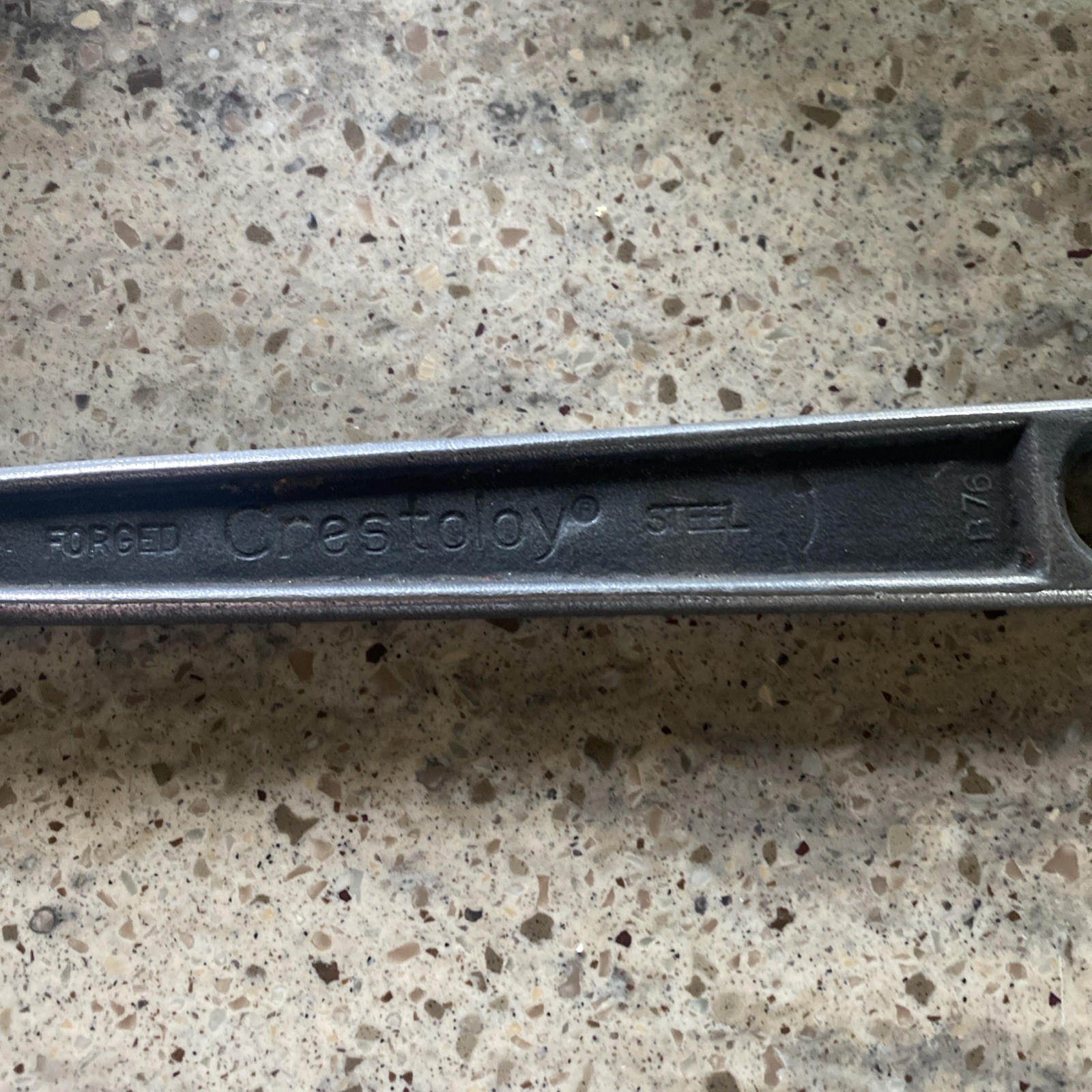 Vintage Crescent Crestoloy 10” Adjustable Wrench Made In USA Black Oxide
