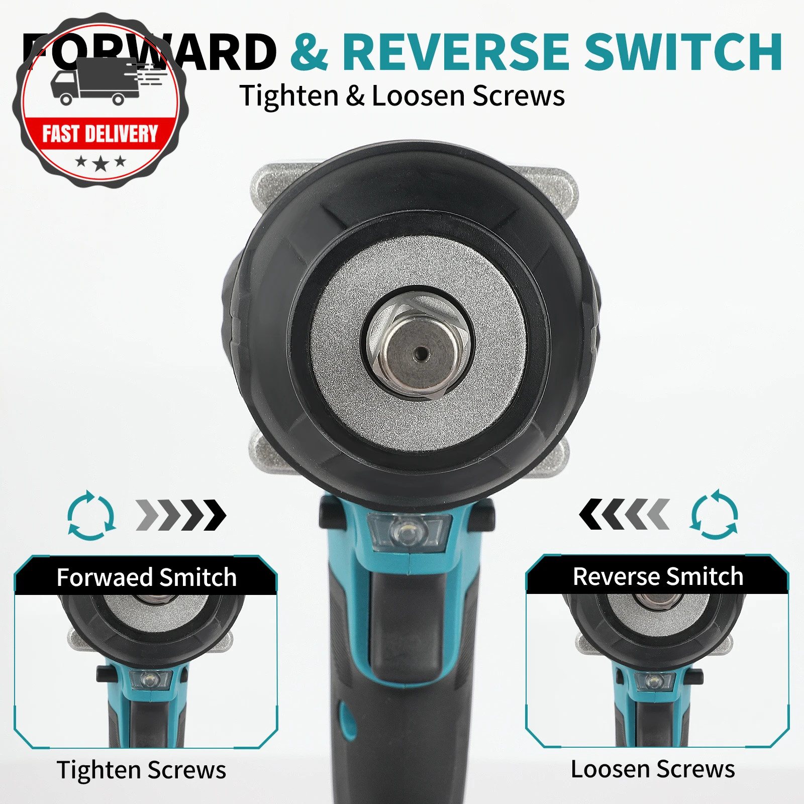 Makita DTW700 18V Brushless Impact Wrench 700Nm Cordless Li-Ion Tool – Auto Stop