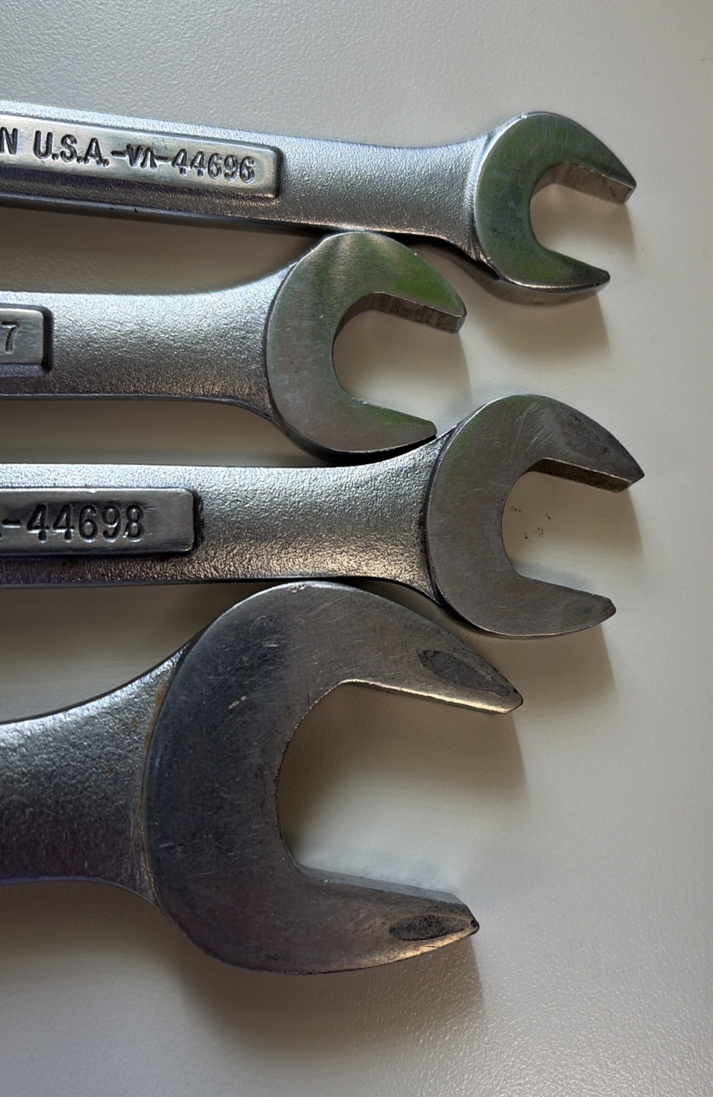 Craftsman Open & Box End Wrench (LOT of 4) 1, 11/16, 5/8, 9/16