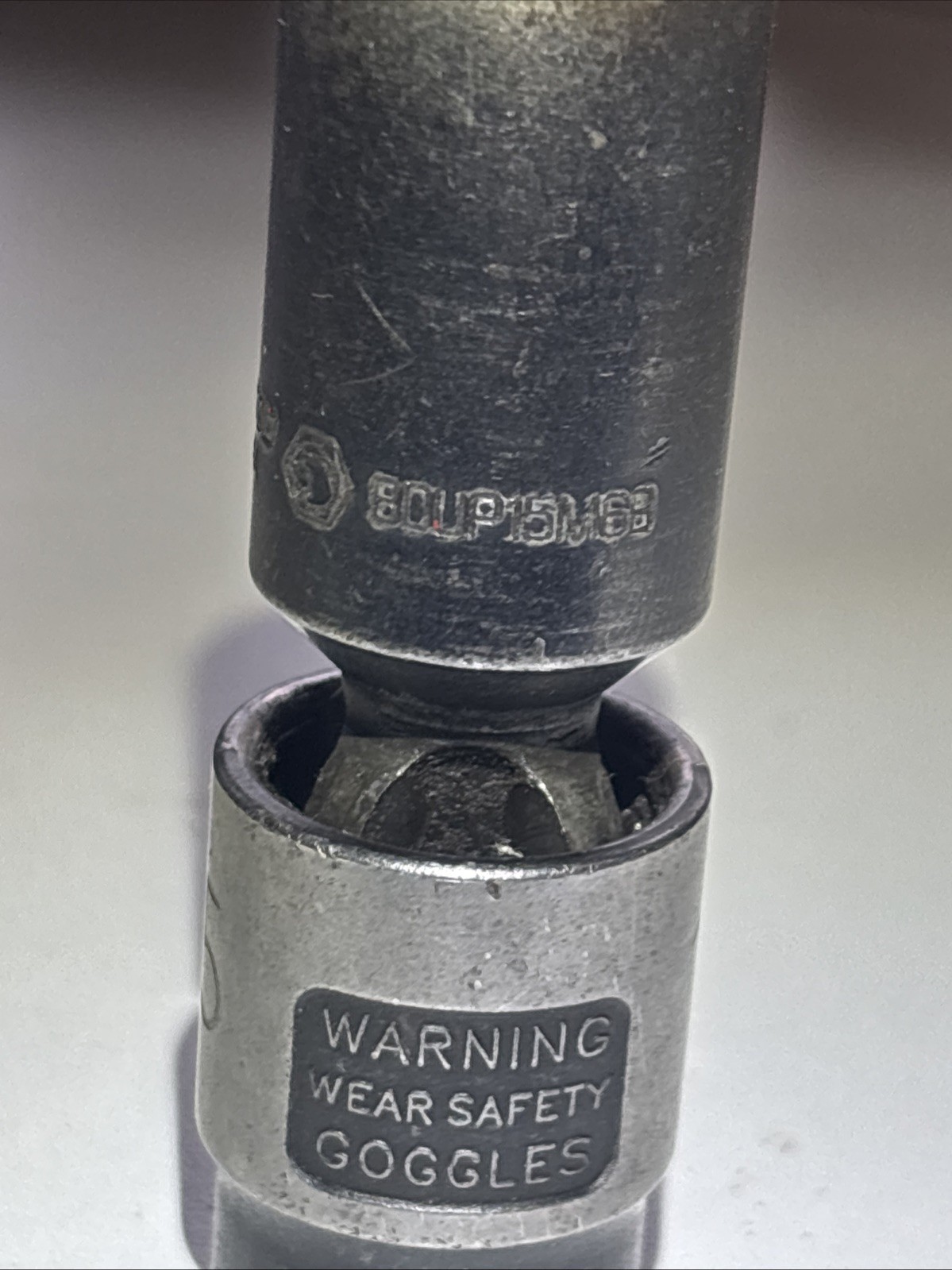 Matco Tools BDUP15M6B 3/8″ Drive 15mm 6PT Deep Impact Universal Swivel Socket