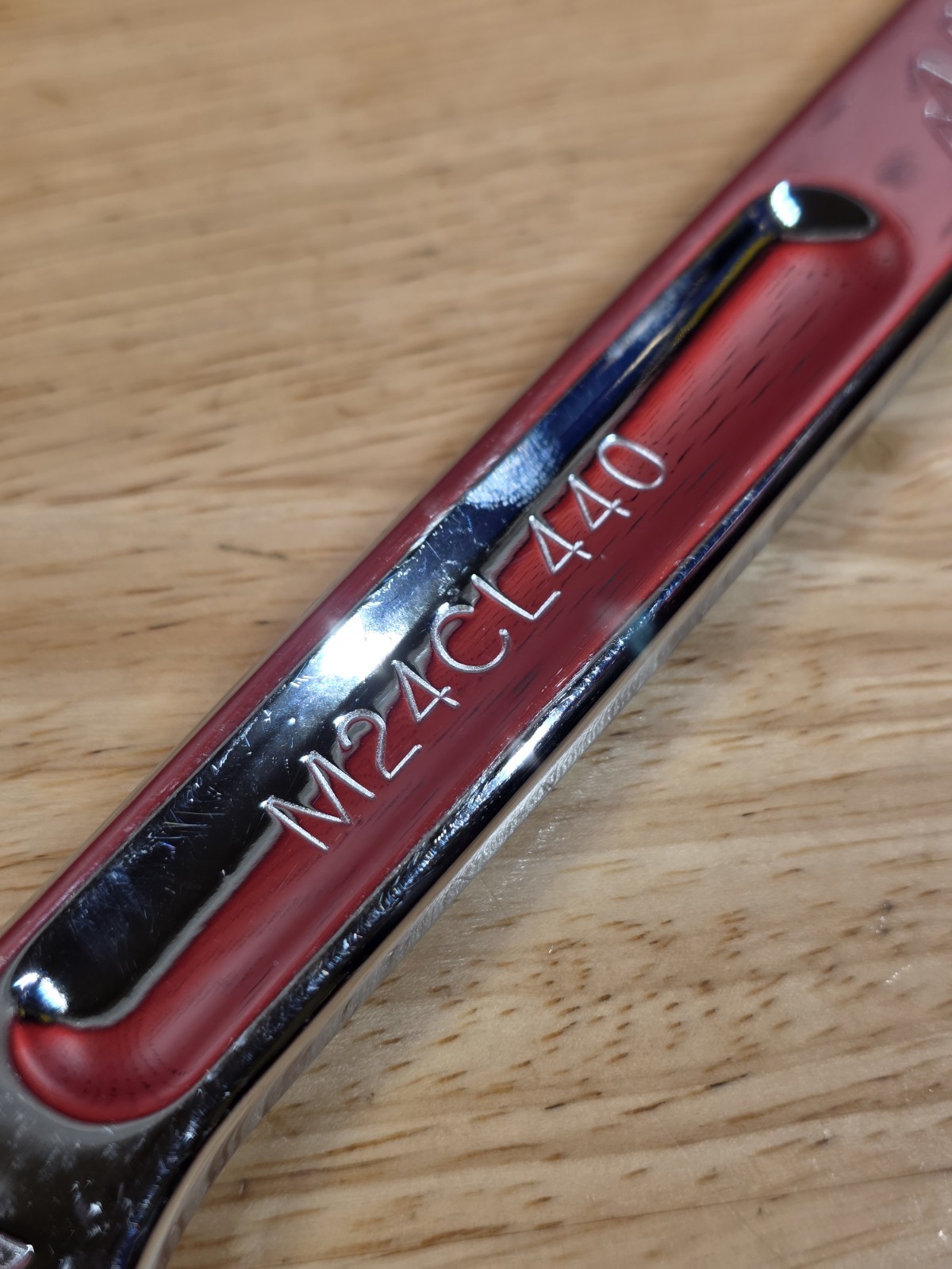 Mac Tools M24CL440 24mm Metric Standard 12-Point Chrome Combination Wrench