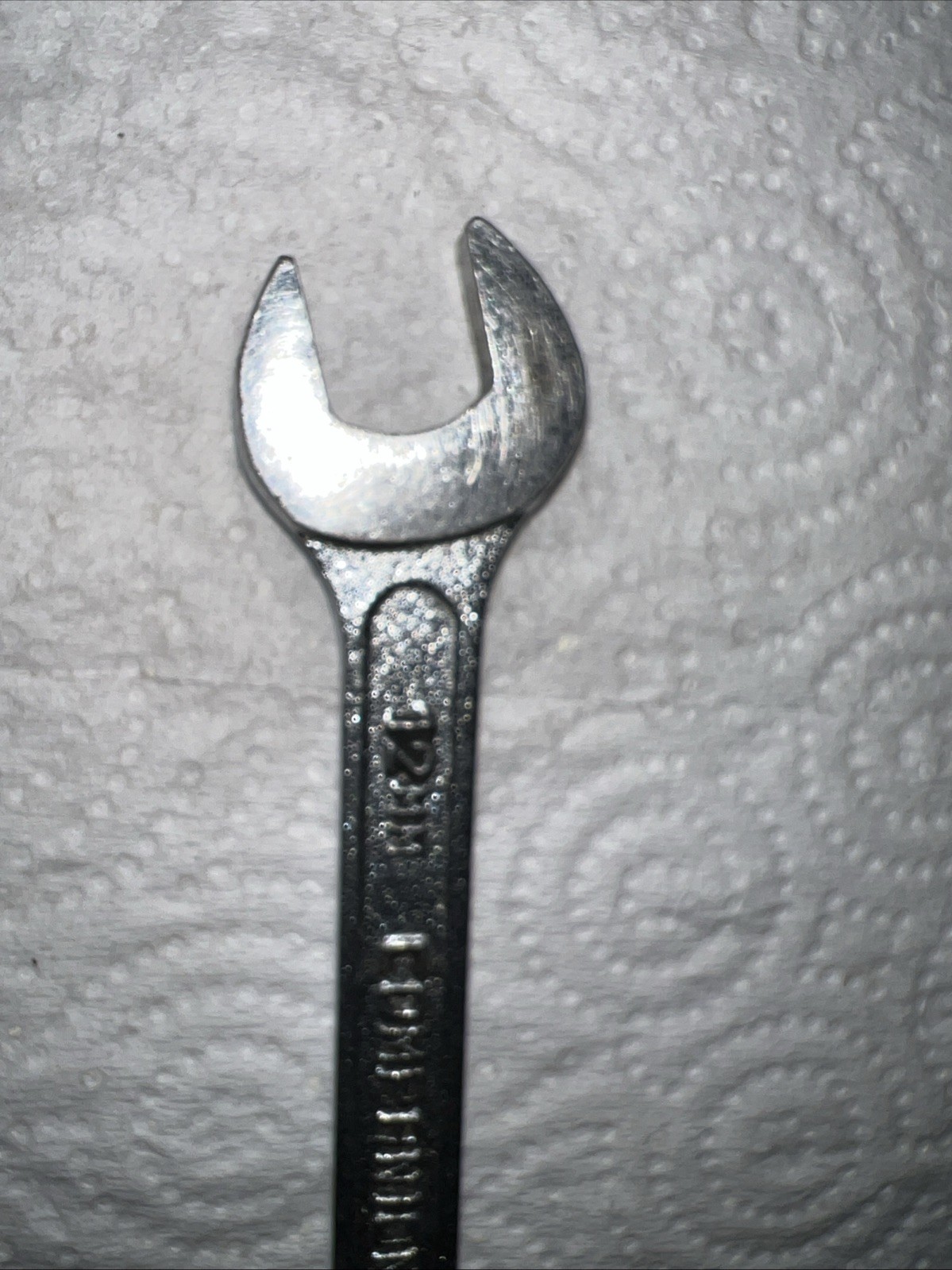 Vintage Companion 12mm & 14mm Metric Open End Wrench Forged Alloy BF JAPAN