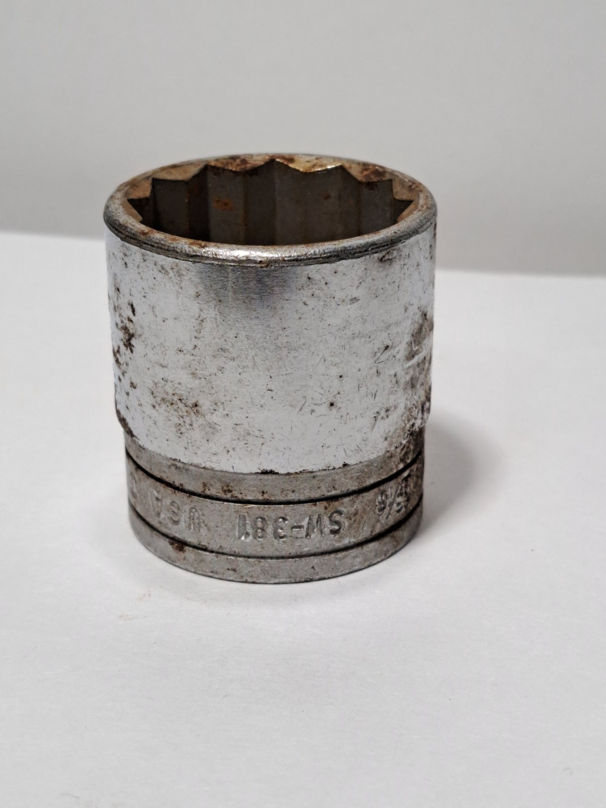 Snap-on Tools USA 1/2″ Drive 12-POINT SAE 1-3/16” Shallow Socket SW381