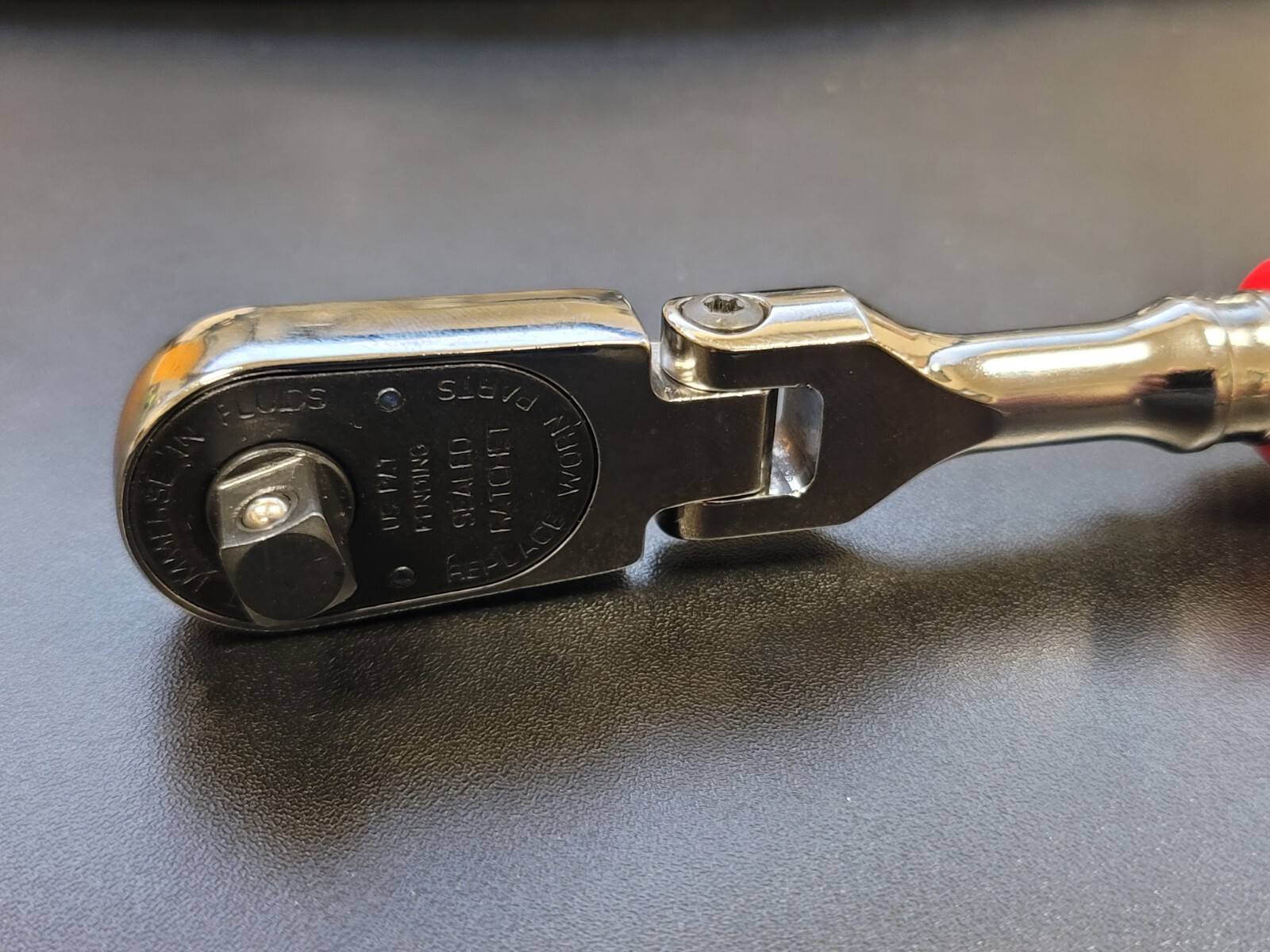 🦅 Snap-On ™ Tools NEW STYLE 3/8″ Drive 100 Tooth Soft Grip Flex Ratchet FHF100