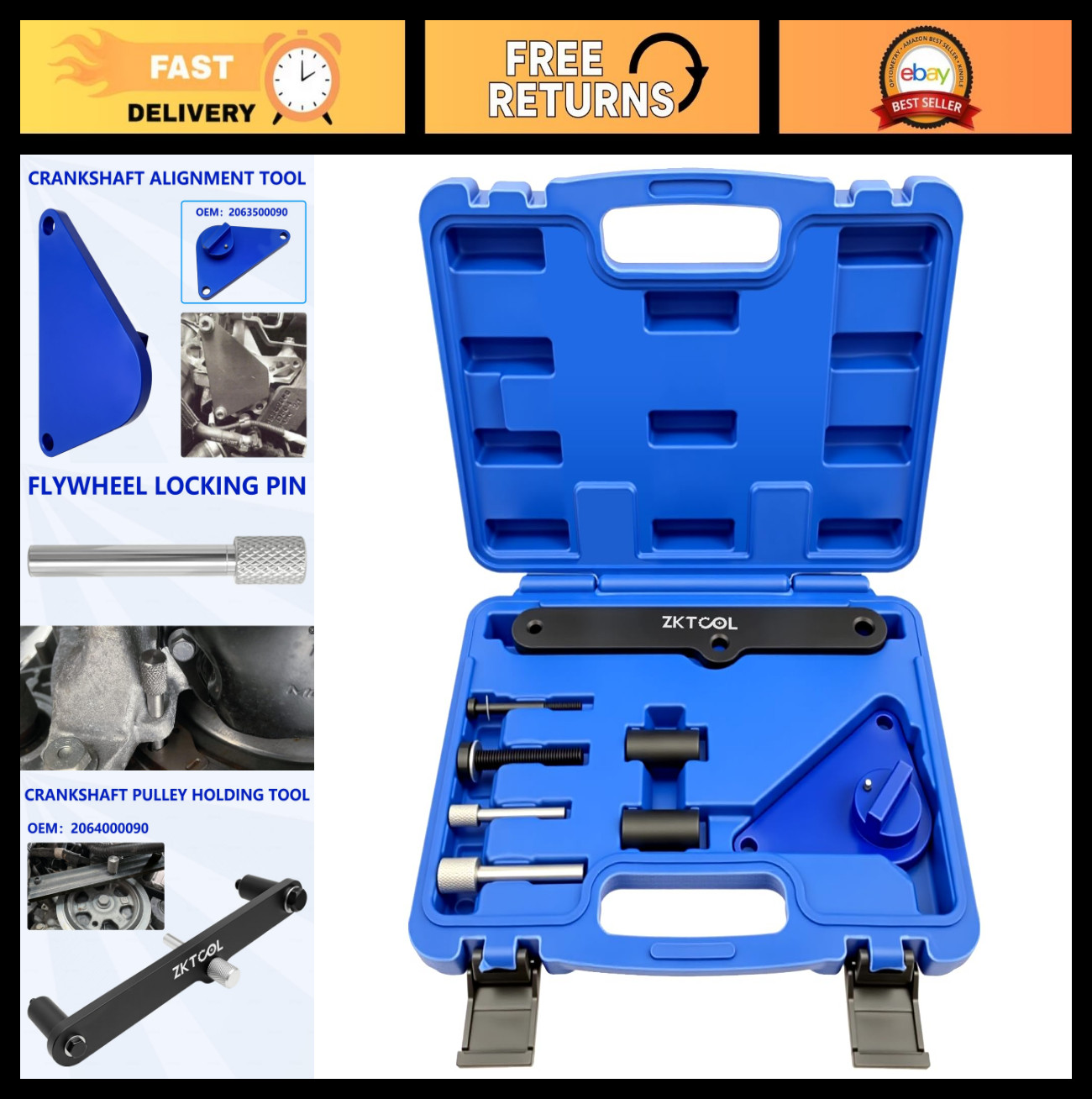 Engine Timing Tool Kit for Fiat 1.0L 1.3L 500X Renegade Tipo Jeep Compass 2018+