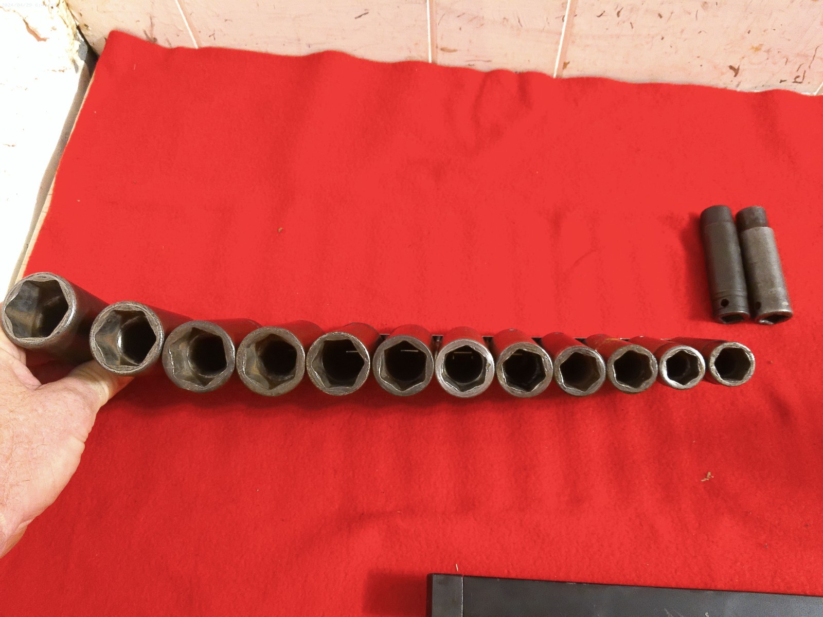Snap-on Tools 14pc- 1/2″ Drive- Deep SAE 6pt Impact Socket Set (1/2″ – 1 5/16″)