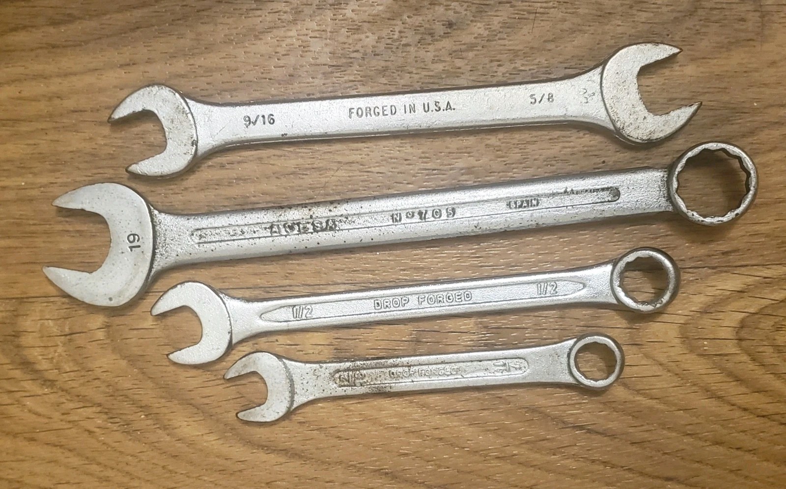 Mechanic Tools Lot of (15) | Sockets & Wrenches (See Description For Items)