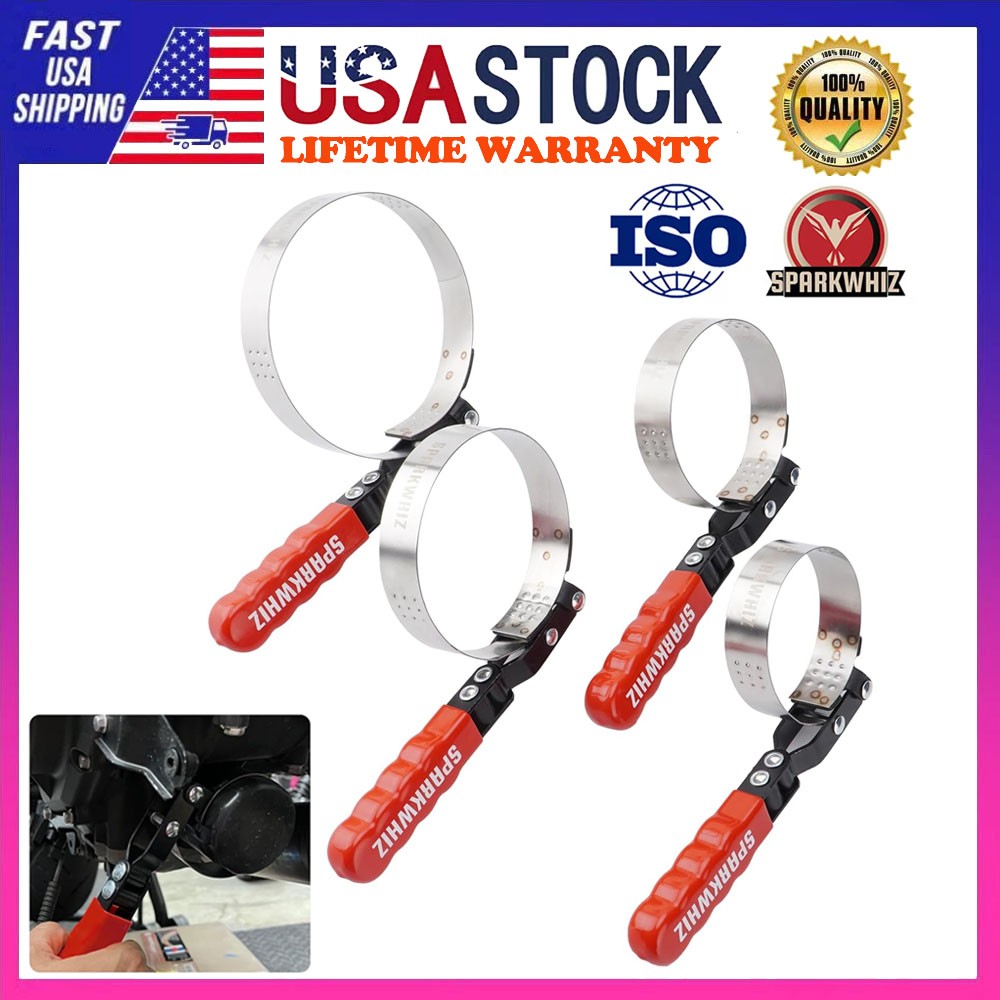 4PCS Swivel Oil Filter Wrench Remover Removal Installer Set 2-3/4″ – 5-1/4″ New