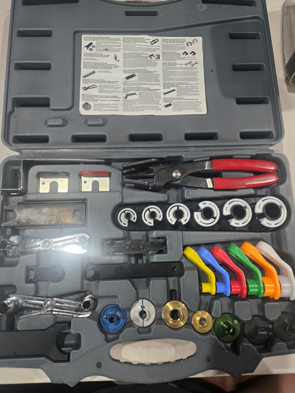Lisle 39850 Master Plus Fuel Disconnect set