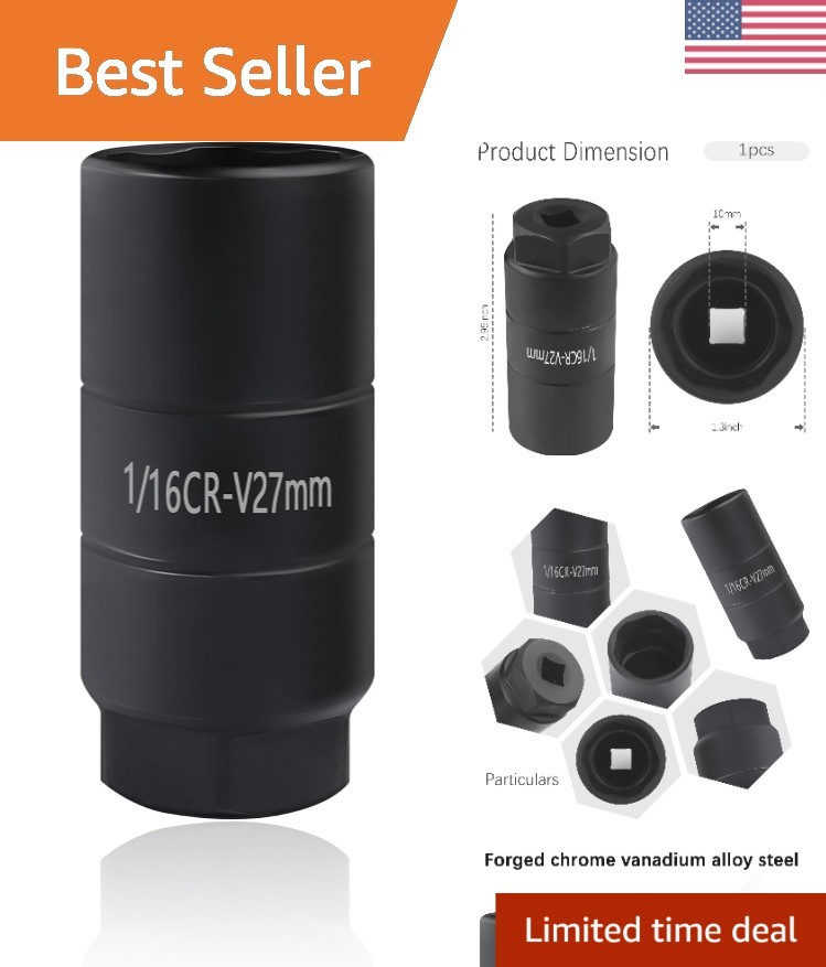 Efficient 1 1/16″ Socket Switch for Quick Oil Pressure Installation & Removal