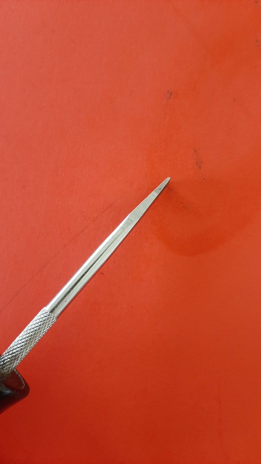 Snap-on Tools SSD143 1/4″ Flat Tip Slotted Screwdriver Hard Black Handle USA