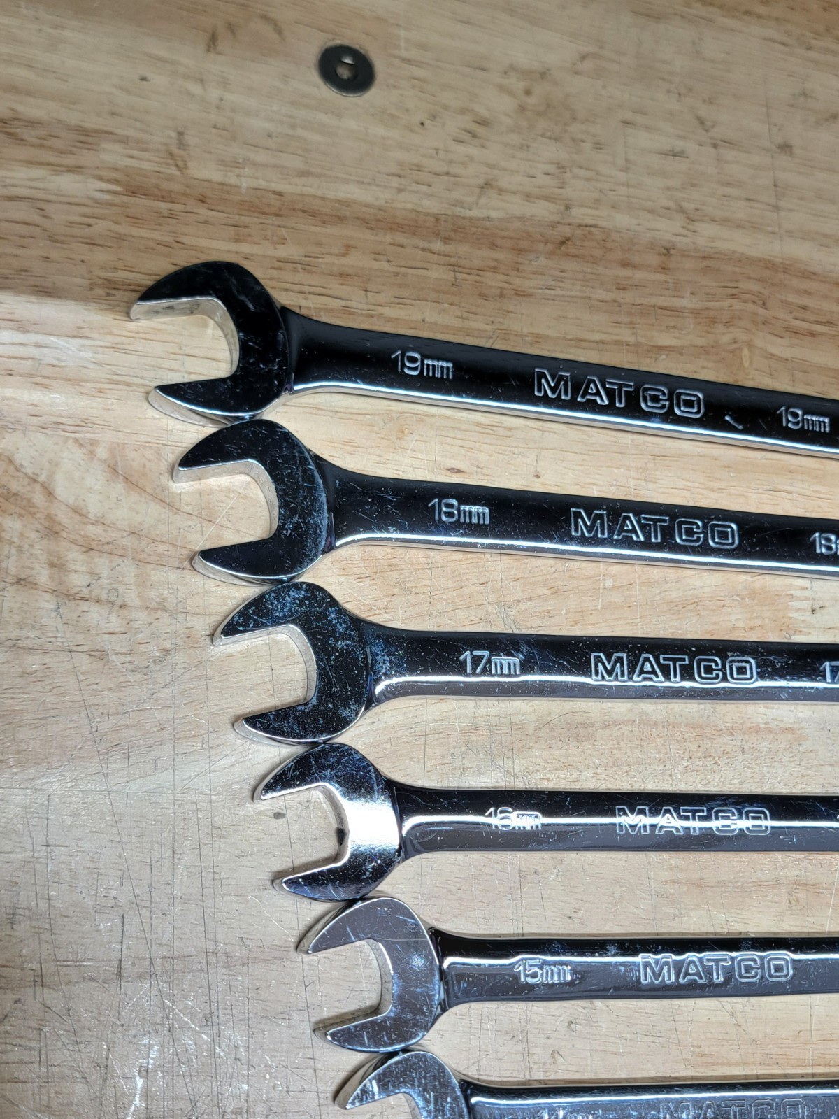 MATCO TOOLS RATCHETING WRENCH SET 12PC 8mm – 19mm 7GRC8M2 – 7GRC19M2 METRIC