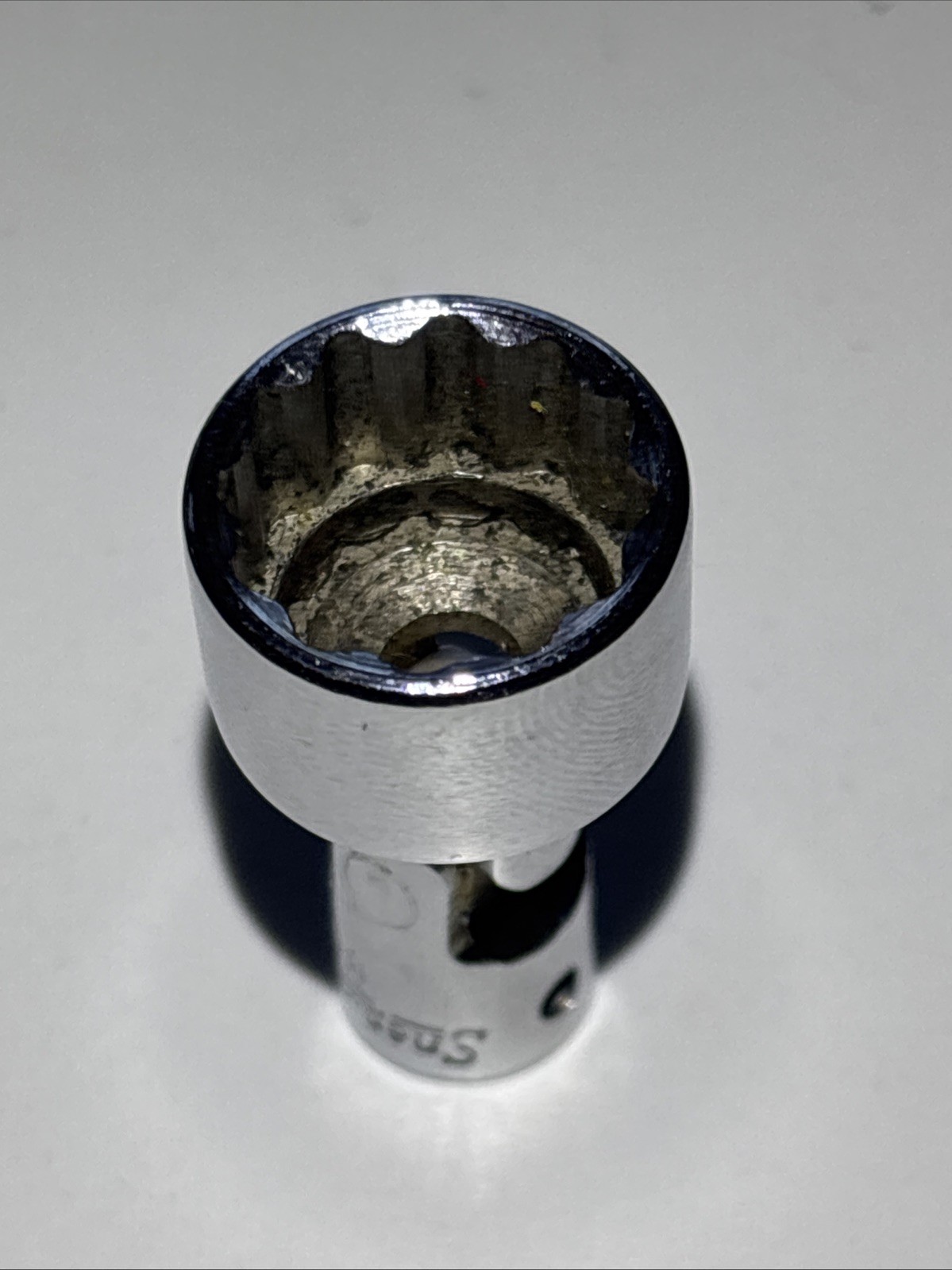 Snap-on Tools TMU181 9/16″ 12pt Point 1/4″ Dr Universal Swivel Socket 🇺🇸