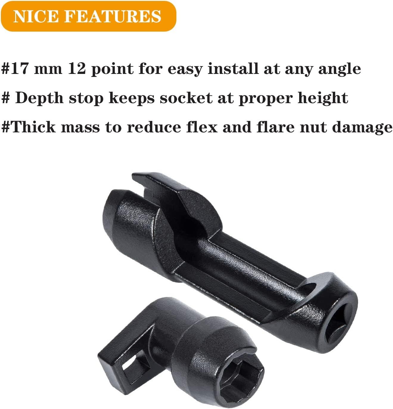 17mm 12pt Fuel Injector Socket Set Sl11400 for Ford Power Stroke 6.7L Diesel
