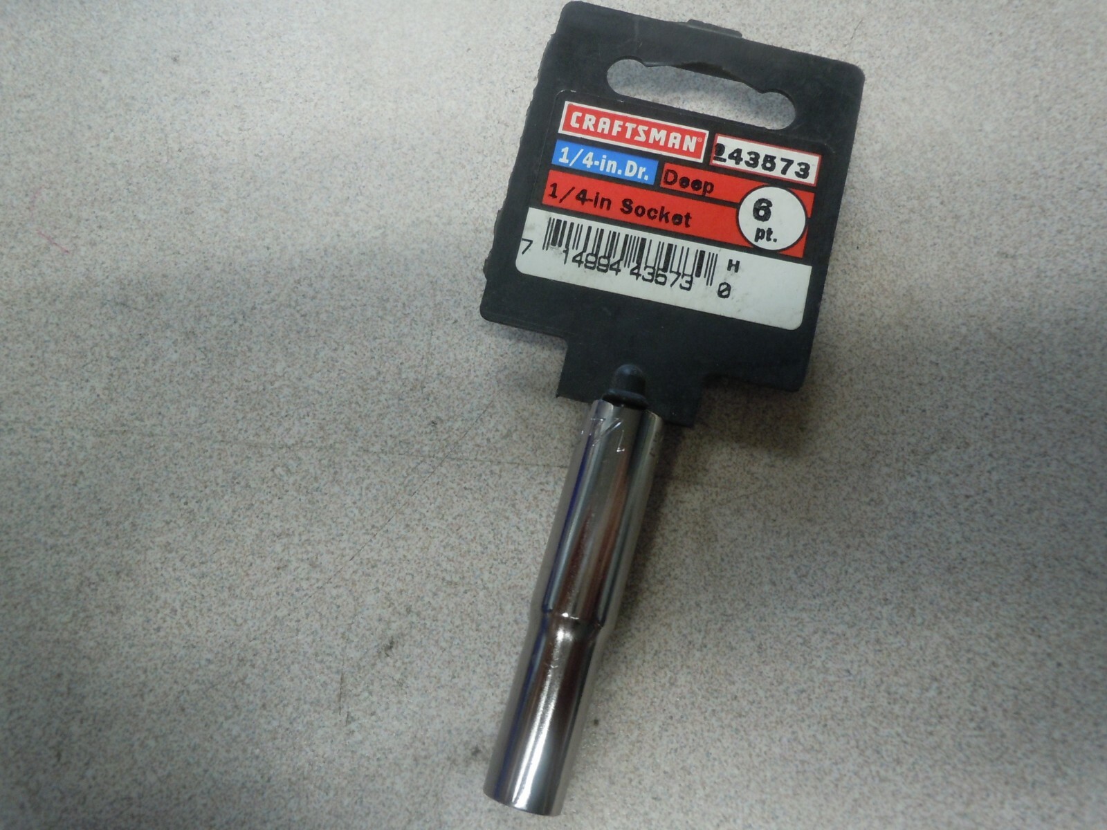 Craftsman Sockets 1/4″ Drive Shallow or Deep Metric or Inch Choose Size