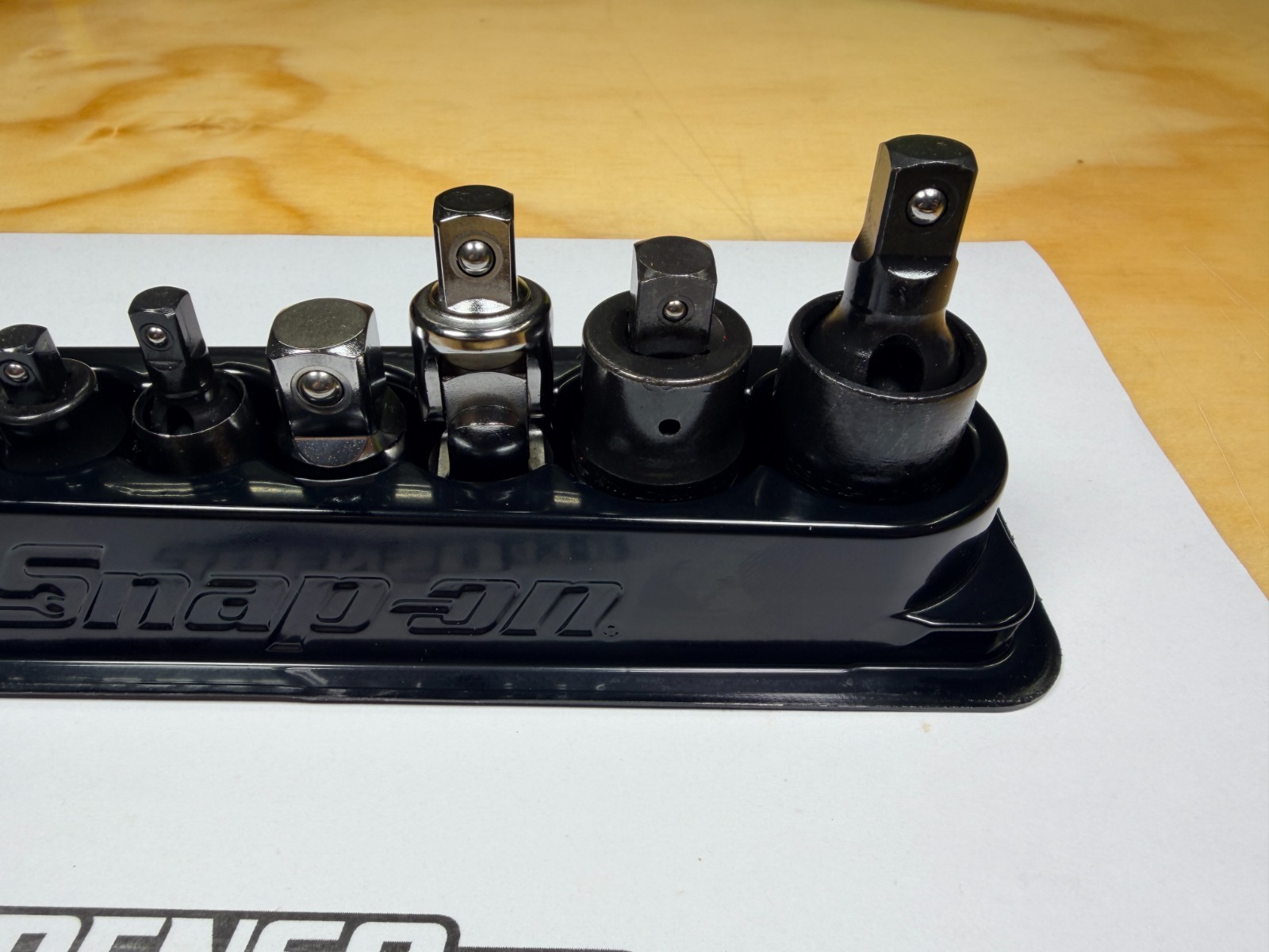 Snap-on Tools USA NEW 8pc Mix Drive Master Swivel Adapter Extension Socket Set