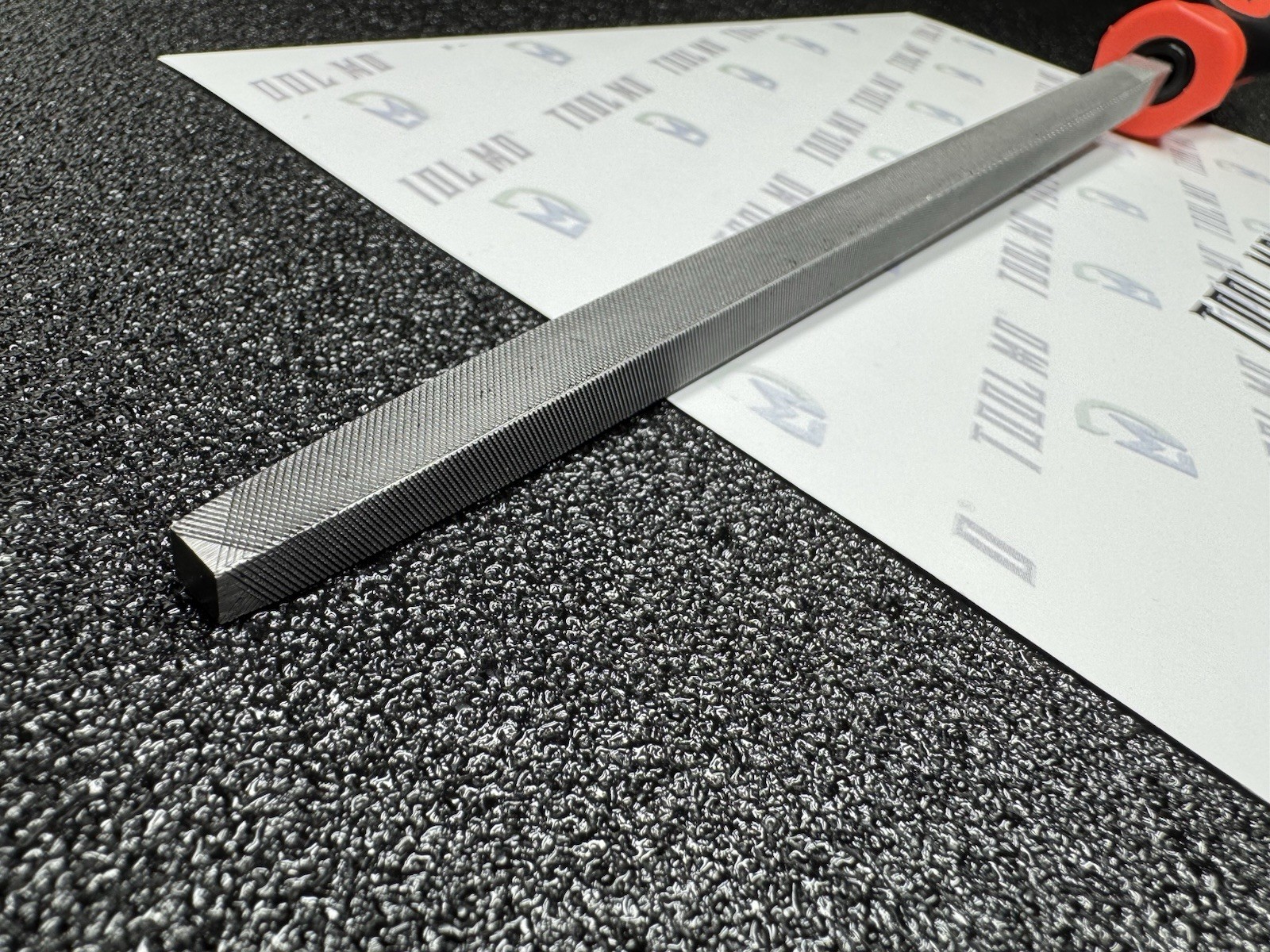 Snap-on Tools NEW ORANGE Soft Grip Four Square 10” Blade File SGHF615B 10SQA
