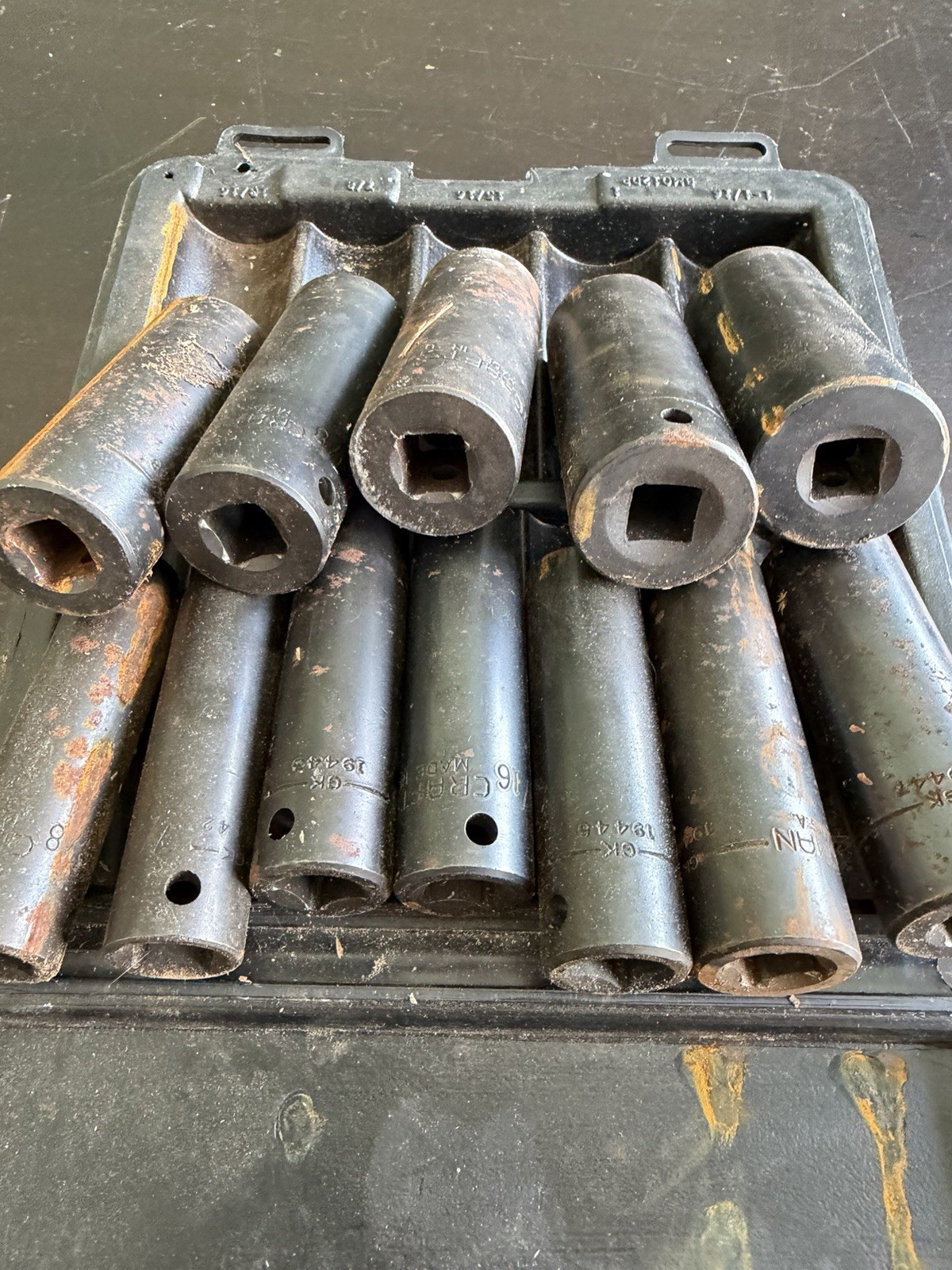 Craftsman 1/2″ Drive 6pt 12 Piece SAE Deep Impact Socket Set 919440 3/8 – 1 1/16