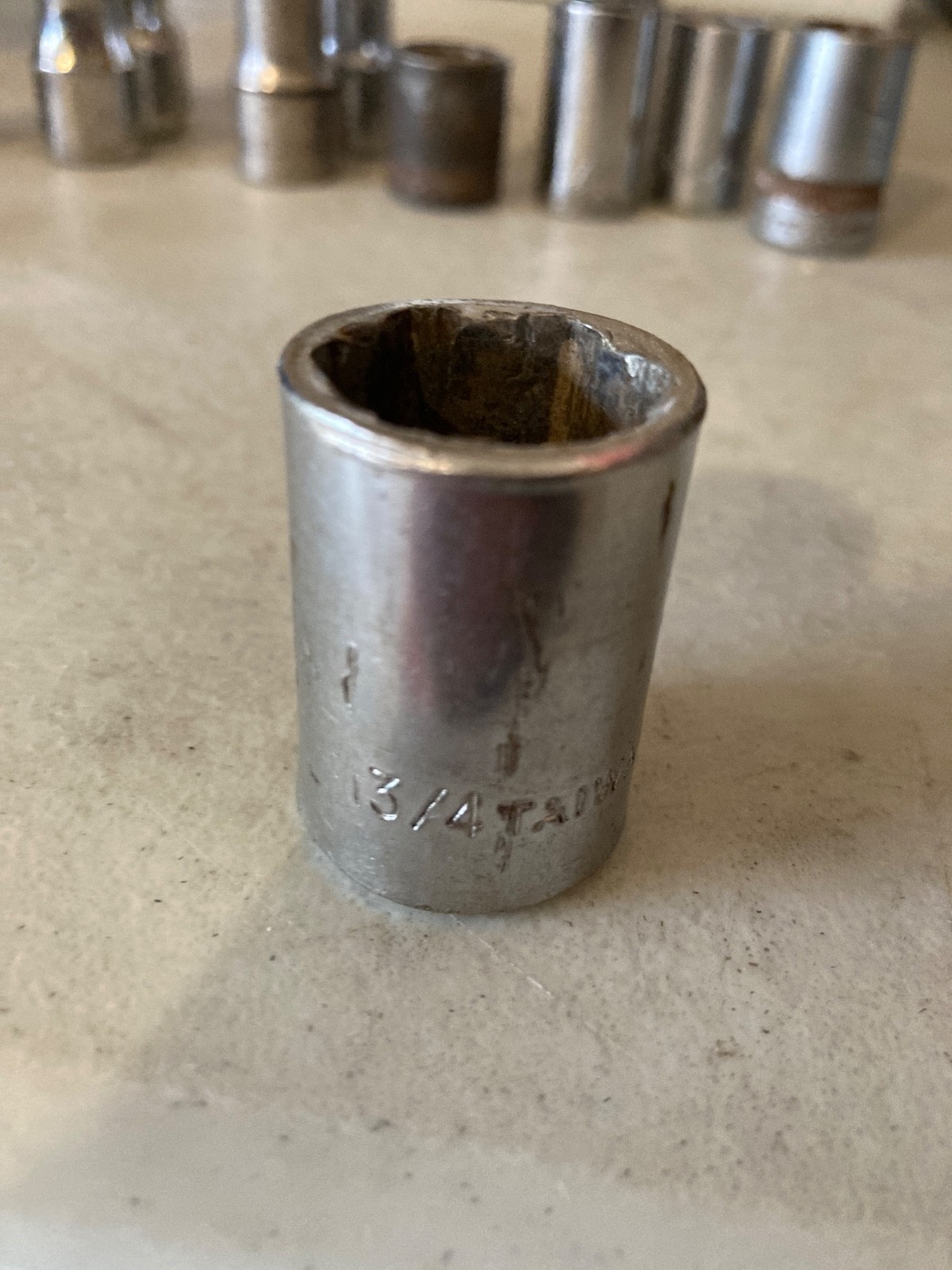 Assorted 1/2″ drive sockets