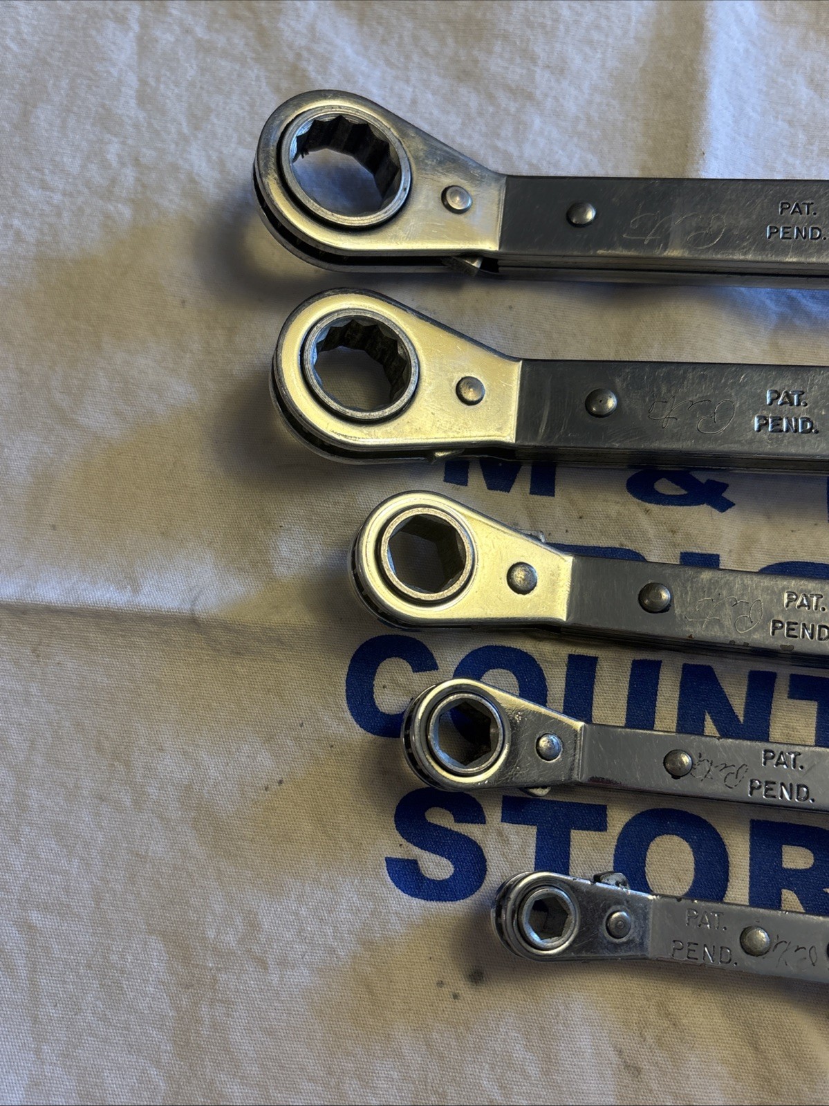 Mac Tools USA 5pc SAE Offset Ratcheting Box Wrench Set 1/4″ – 7/8″