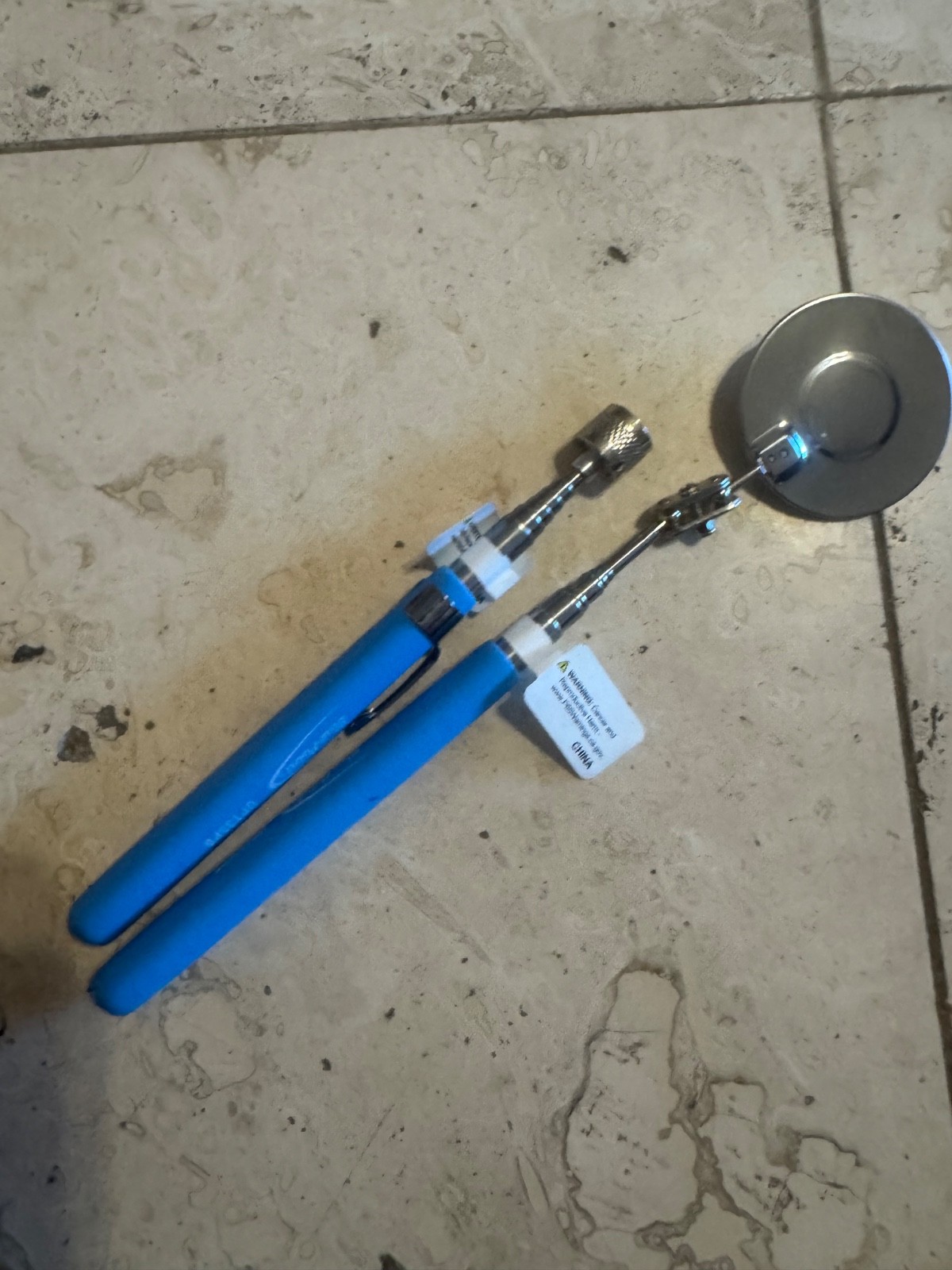 Blue Point Pearl Blue Telescoping Magnetic Pick Up Tool and Mirror