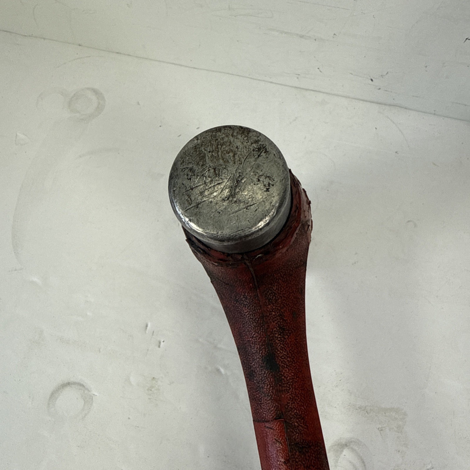 Snap On Tools HBBD24 24oz 650g Ball Peen Soft Grip Dead Blow Hammer Red USA ✅