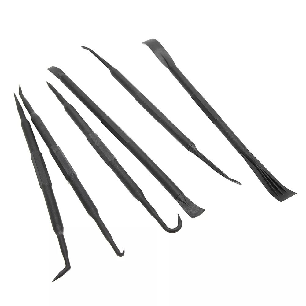Sturdy 6pcs Prying Tool Set Designed to Reach Tight Spaces Effectively