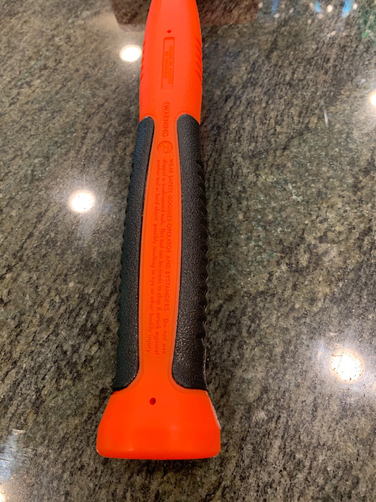Snap-On hbfe48 48 ounce soft grip dead blow hammer orange