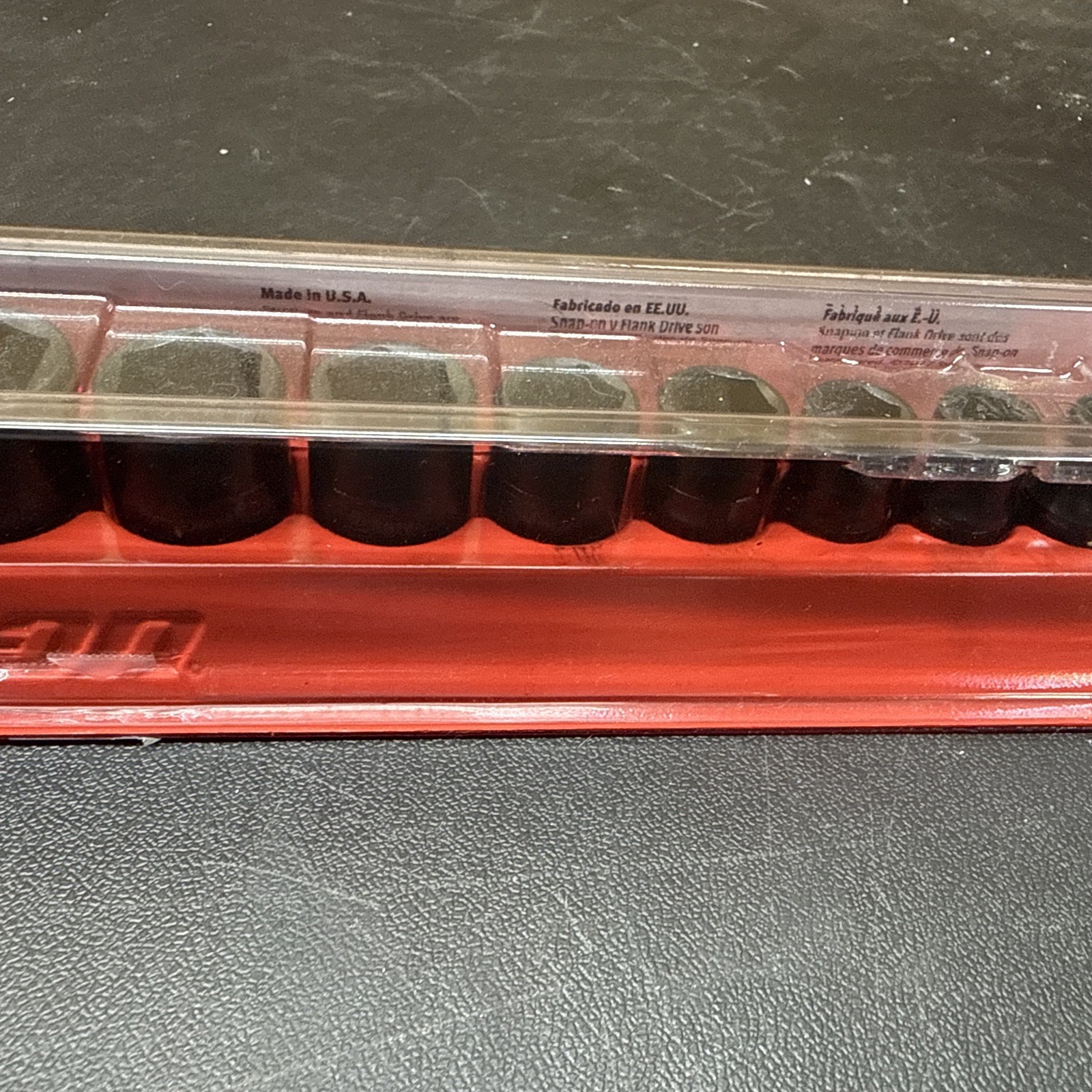 New Snap-on™ 3/8″ drive 5/16″ thru 1″ 6-point Shallow Impact Socket Set 212IMFYA