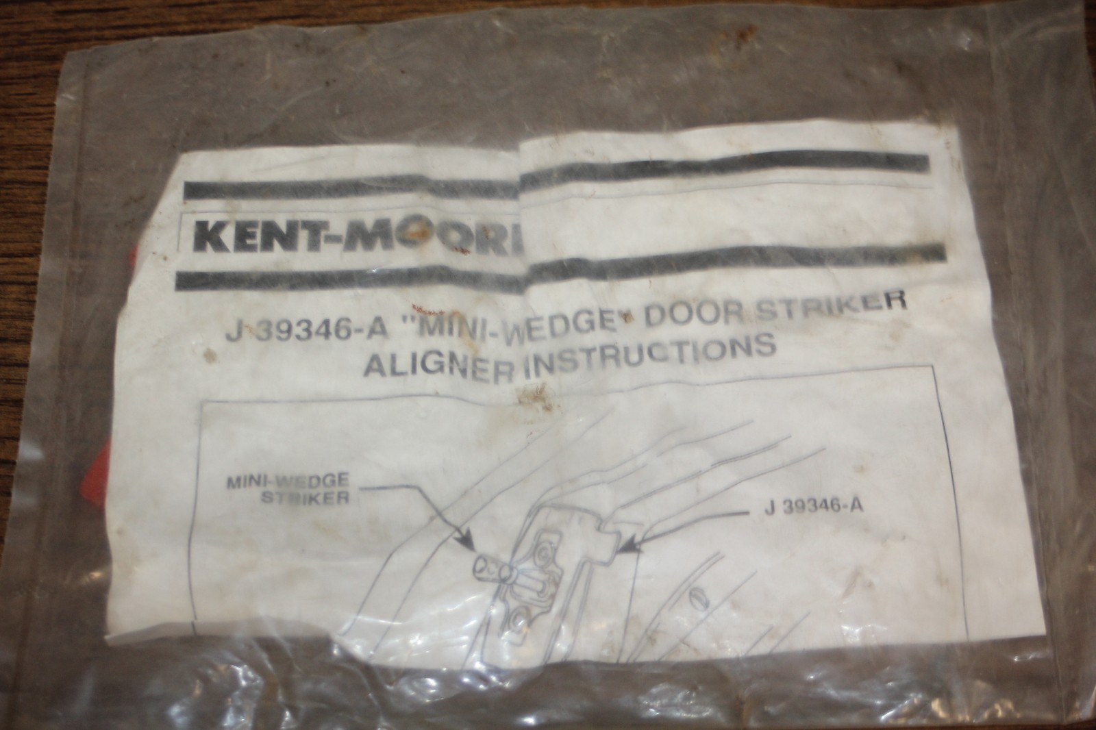 Kent-Moore Mini Wedge Door Striker Aligner Tool J-39346-A