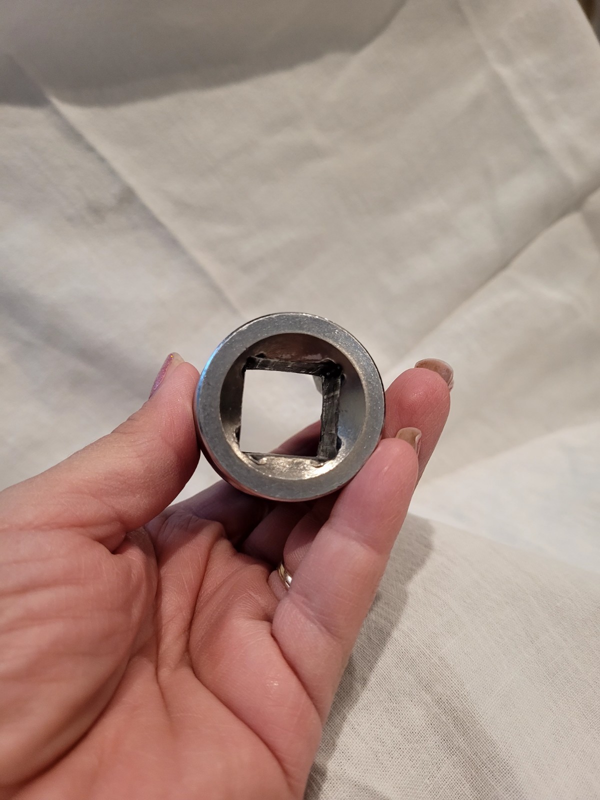 VINTAGE CHALLENGER 12 PT SOCKET. 1-3/16″. 3/4″ DRIVE -1838