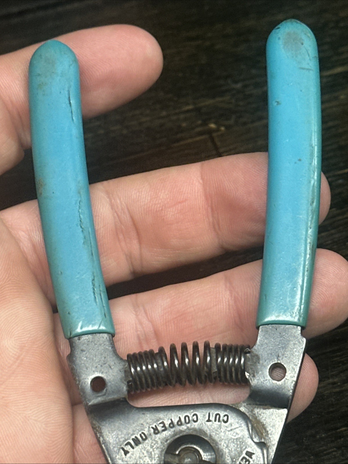 VINTAGE CHANNELLOCK NO. 958 WIRE STRIPPER CUTTER – USA