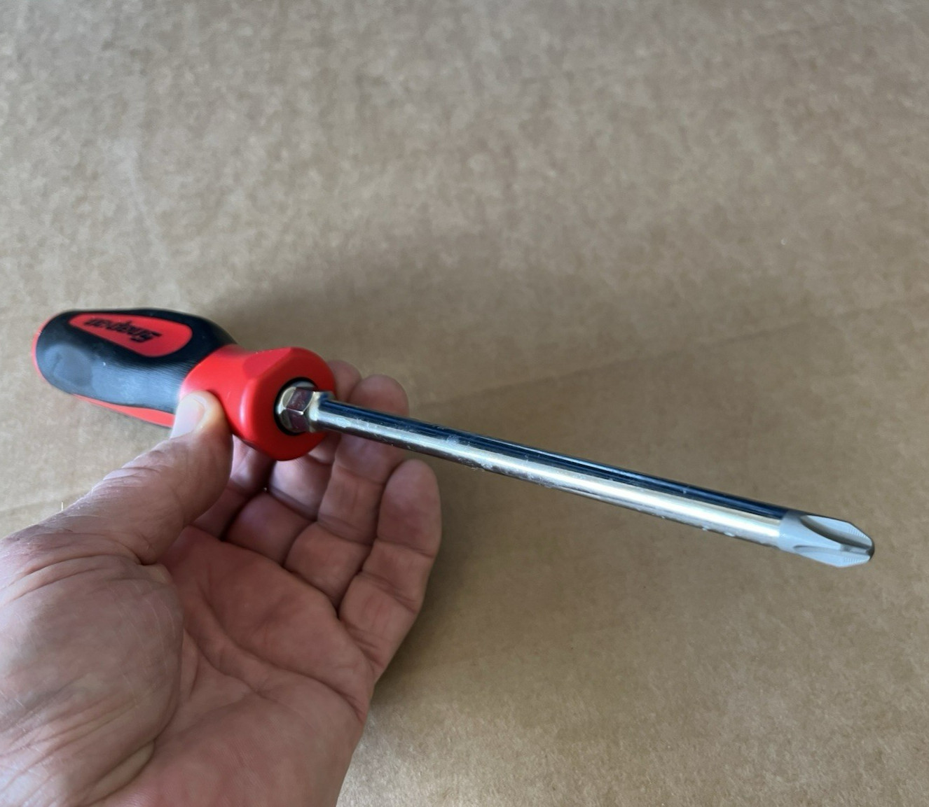 New snap on phillips screwdriver Large Full Size No 3 In Classic Red SGDP63IRB