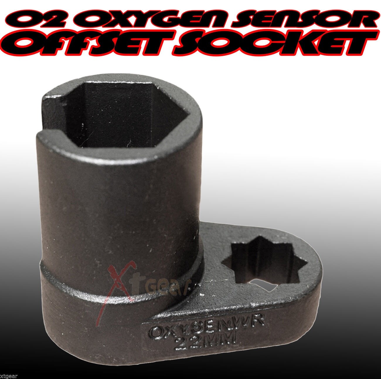 NEW O2 Oxygen Sensor Offset 1/2″Dr Socket Vacuum Switch Flare Nut Wrench 22mm