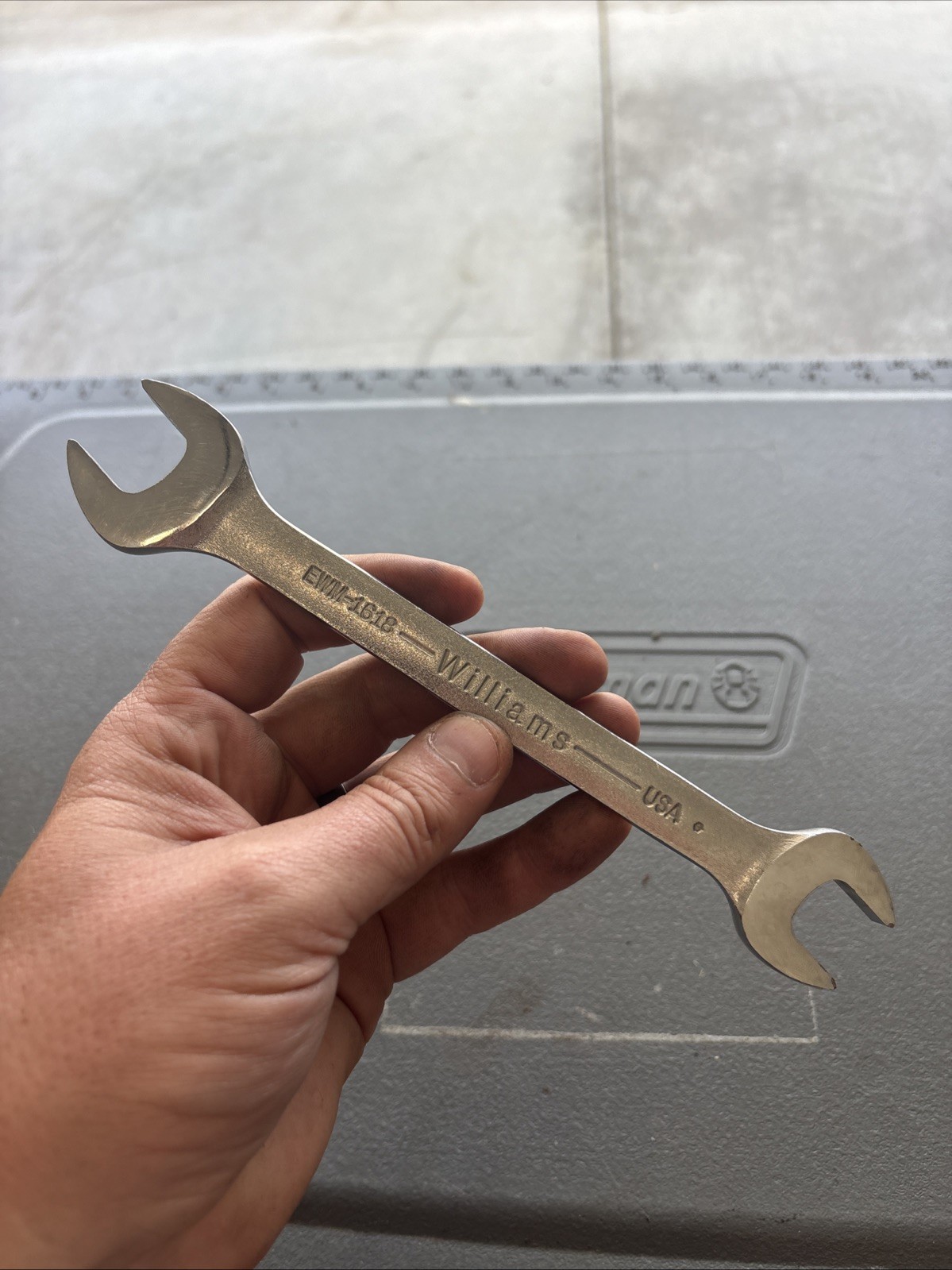 Williams Tools USA EWM1618 Metric Open End Wrench 16mm 18mm