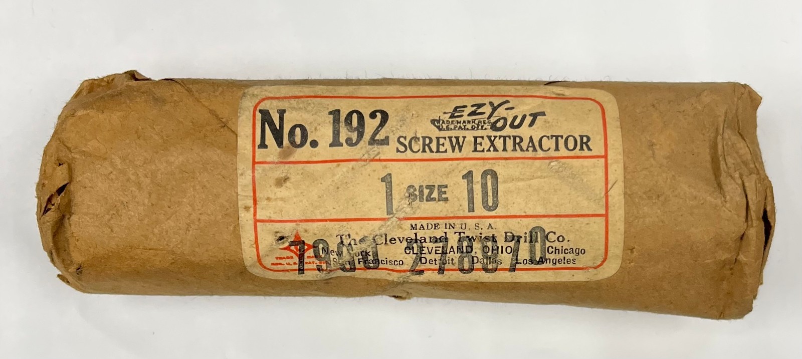 #10 SPIRAL EZ-OUT SCREW EXTRACTOR