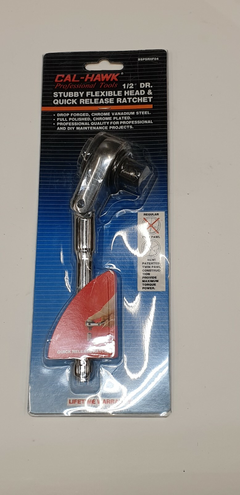 stubby 1/2 dr. Pro flex head and quick release ratchet