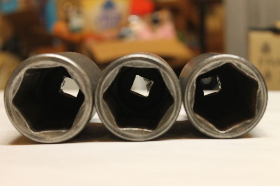 Lot of 6 MATCO Tools DTL4903* 1/2″ Drive 6 Pt. Deep Sockets Metric ^