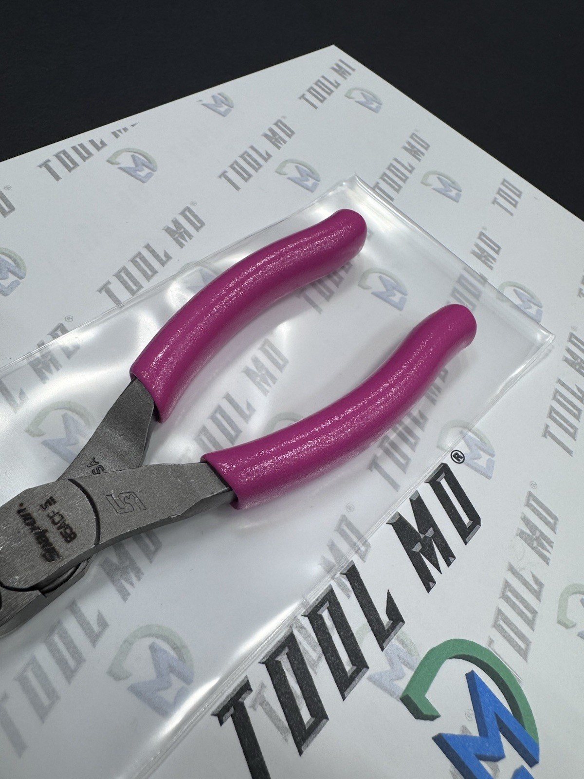 Snap-on Tools USA NEW ELECTRIC PINK 5″ Talon Grip Diagonal Cutter Pliers 85ACFEP