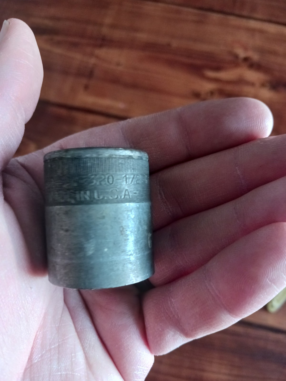 Snap-on USA 12 Point 1/2″ Drive 1″ Shallow Socket SW-320½ SAE Impact 1½» Tall