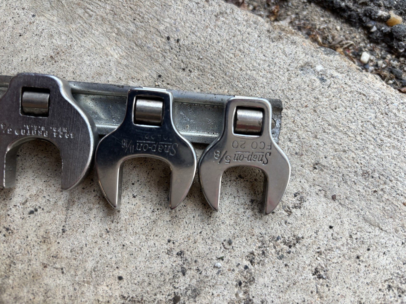 Snap On And Proto USA Crowfoot Line Wrench Set 5/8,11/16,3/4,13/16,7/8