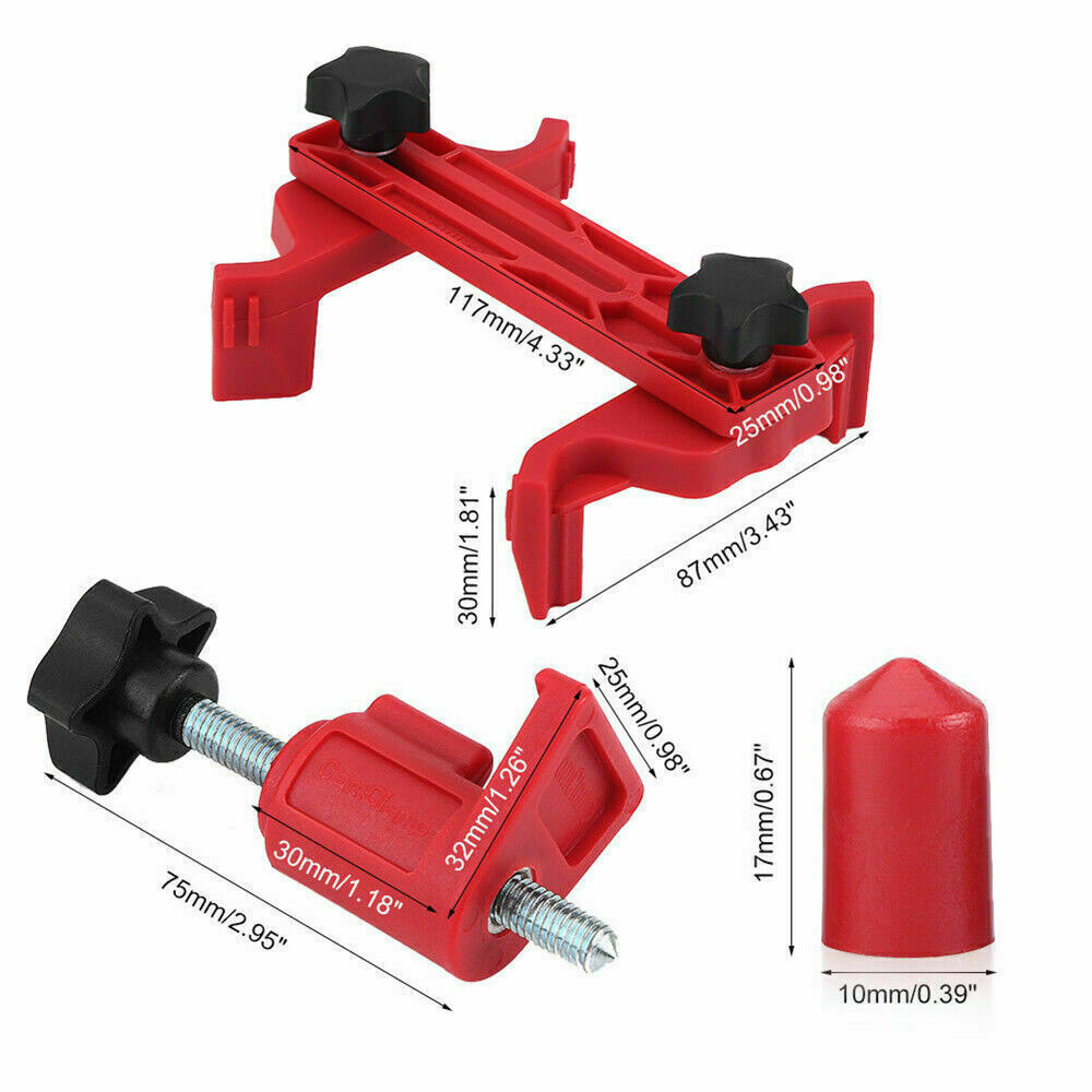 Universal Camshaft Dual Cam Clamp Alignment Timing Belt Holder Gear Locking Tool