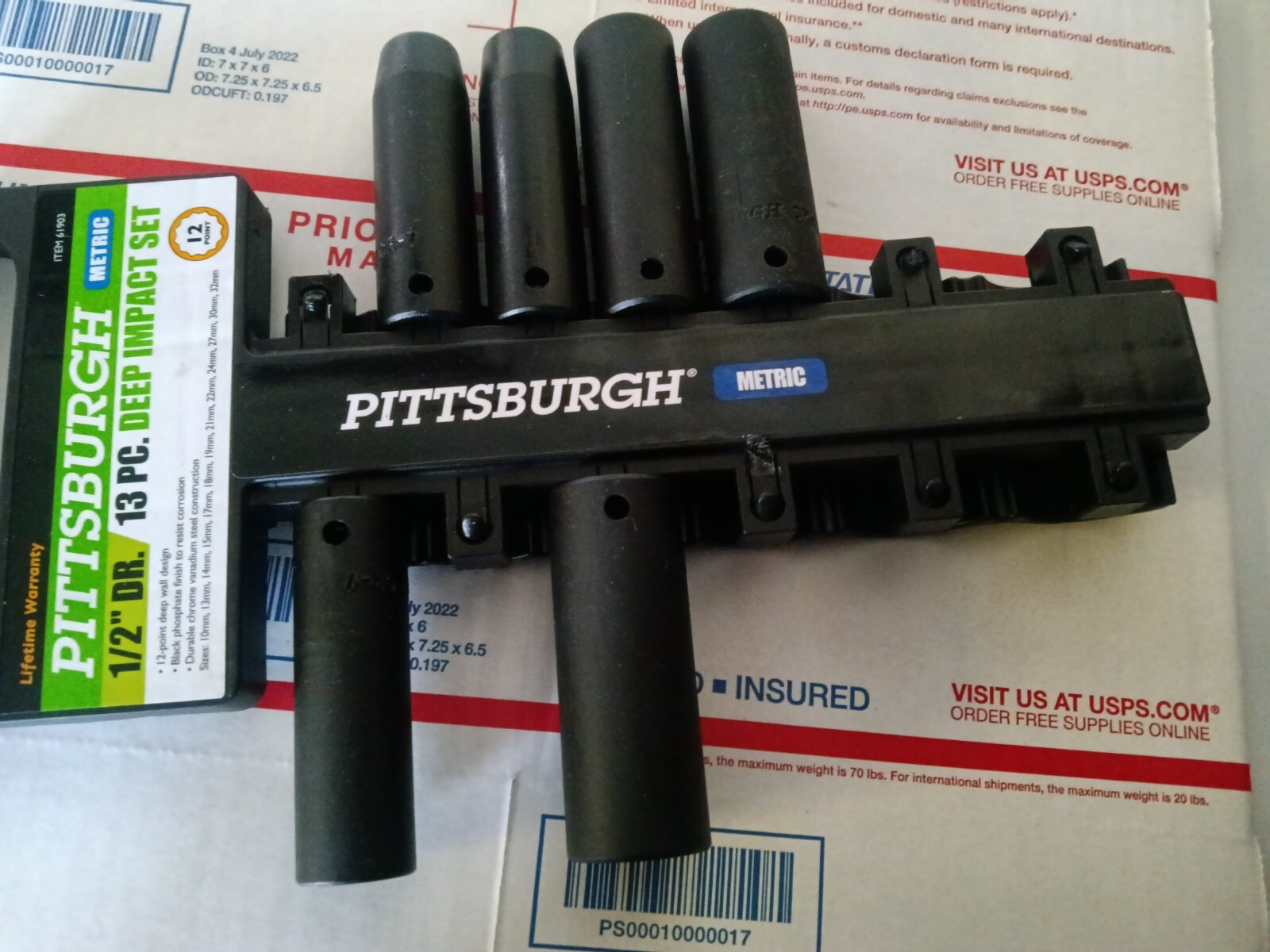 1/2 in. Drive Metric Impact DEEP Sockets